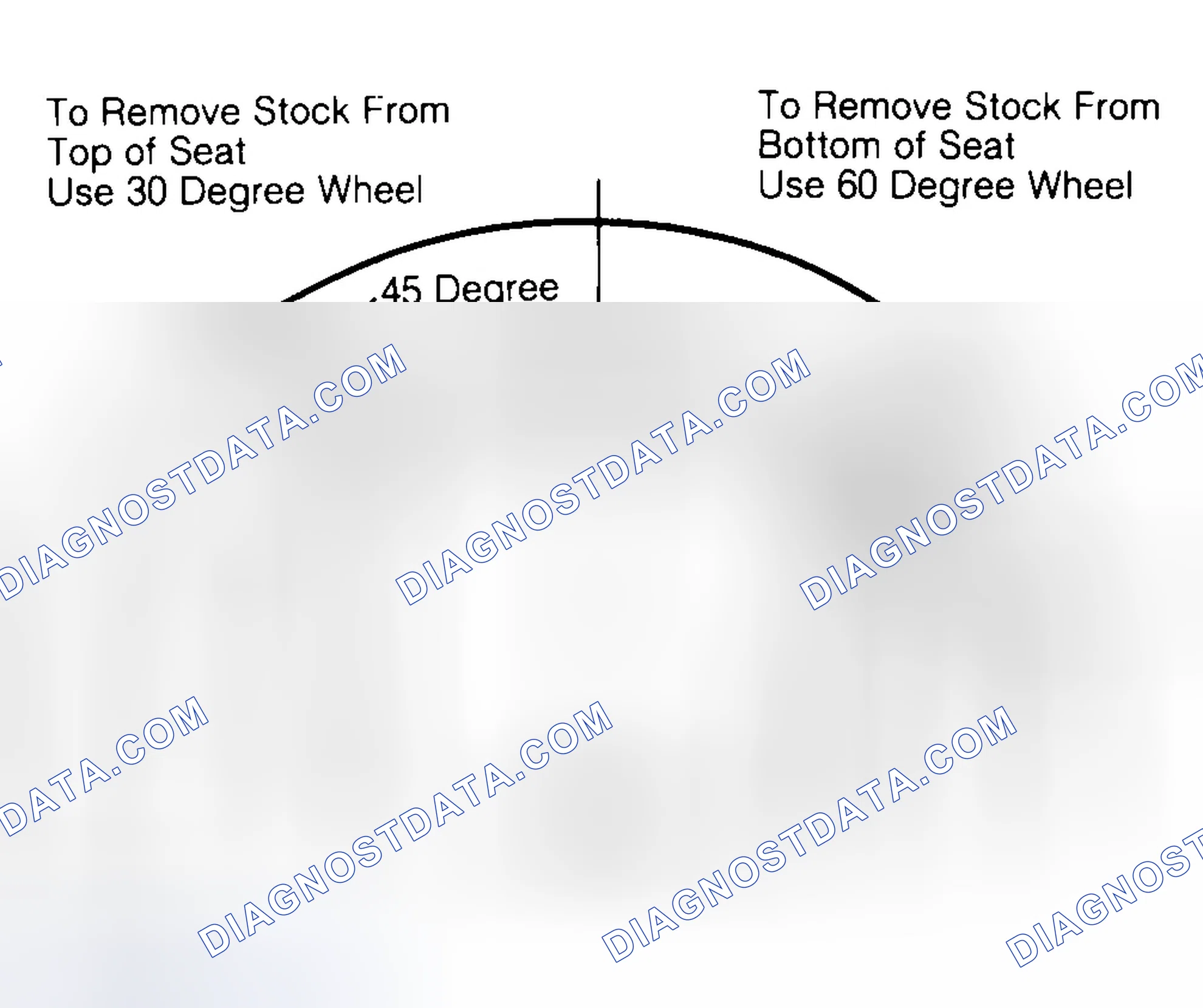 Scheme 19: Adjusting Valve Seat Width