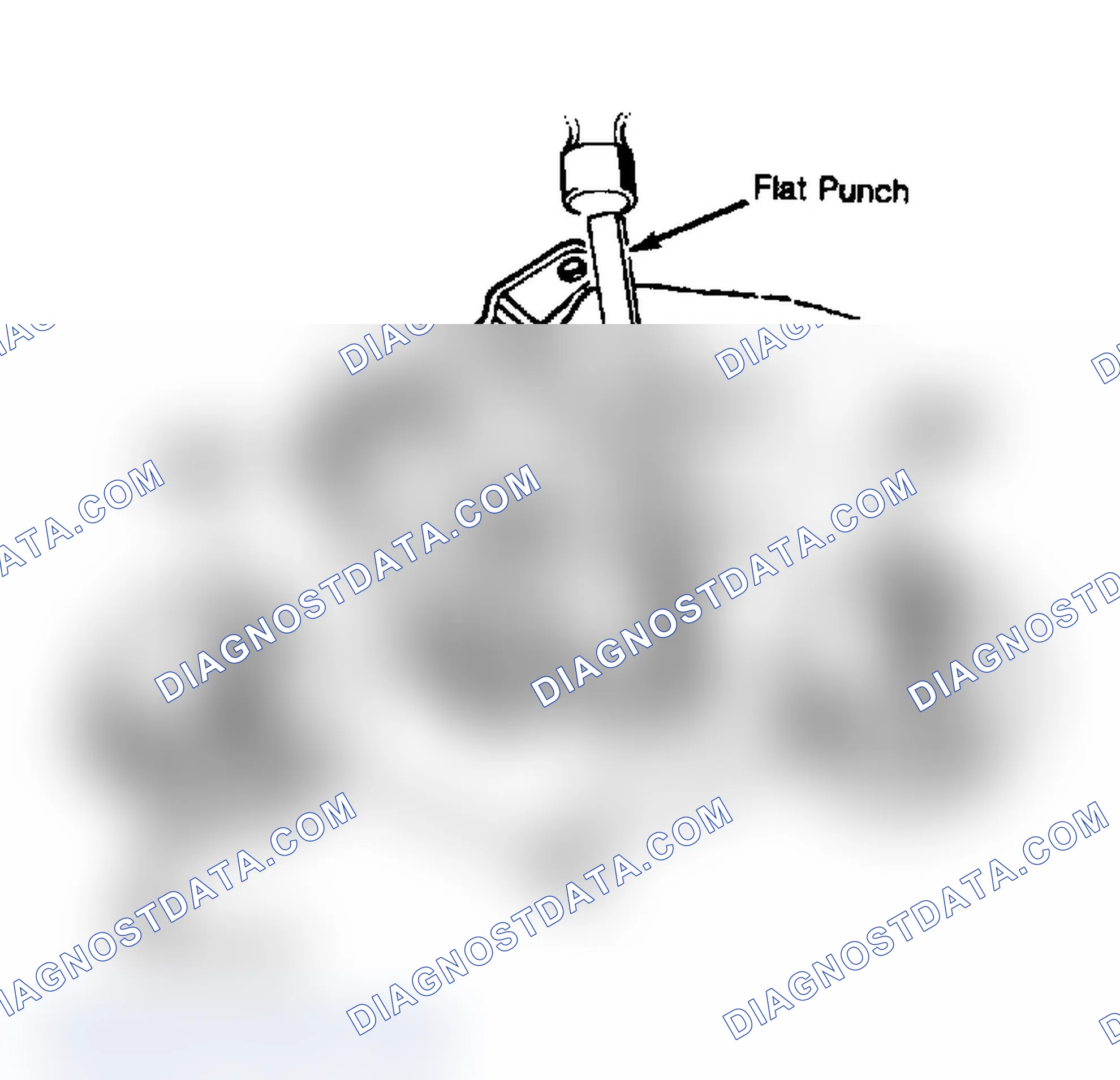 Scheme 9: Removing Idle Mixture Needle Plug Cuts must not extend more than 1/8" past locator points.
