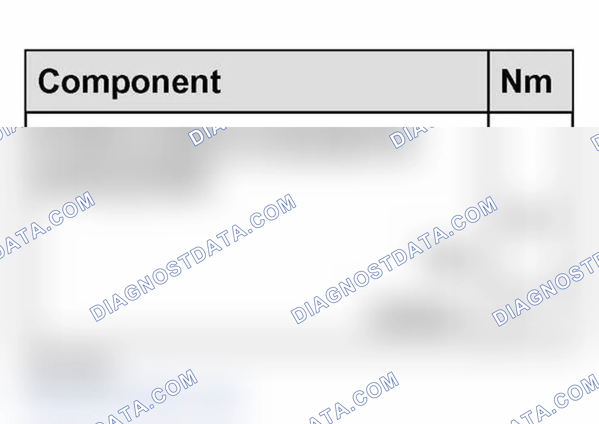Scheme 6: Tightening Torque