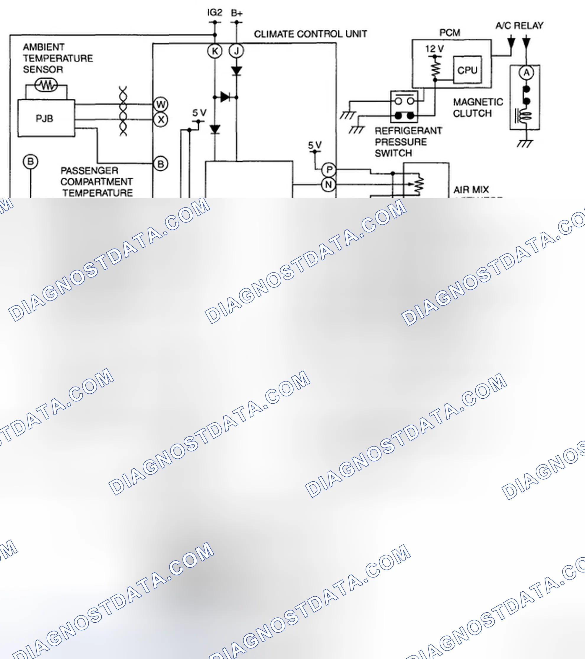 Scheme 137: HVAC SYSTEM WIRING DIAGRAM