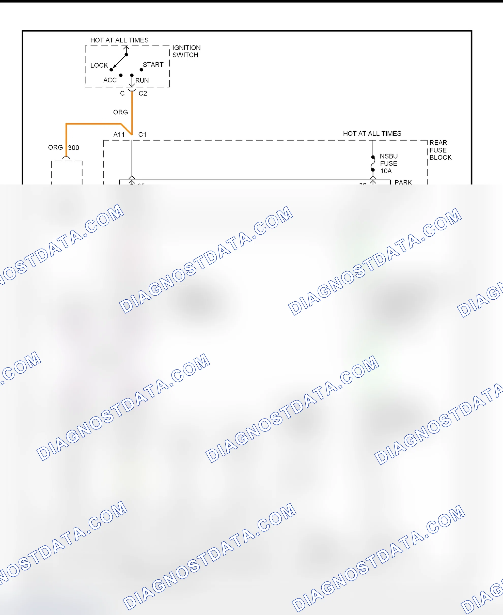 Scheme 67: Shift Interlock System Wiring Diagram (2001 Seville)