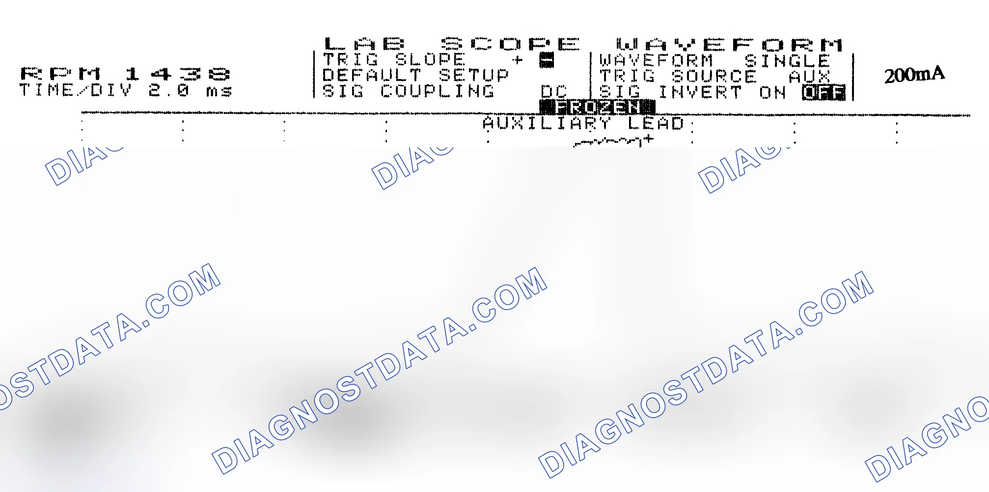 Scheme 15: Single Injector w/Normal Current Flow - Current Pattern