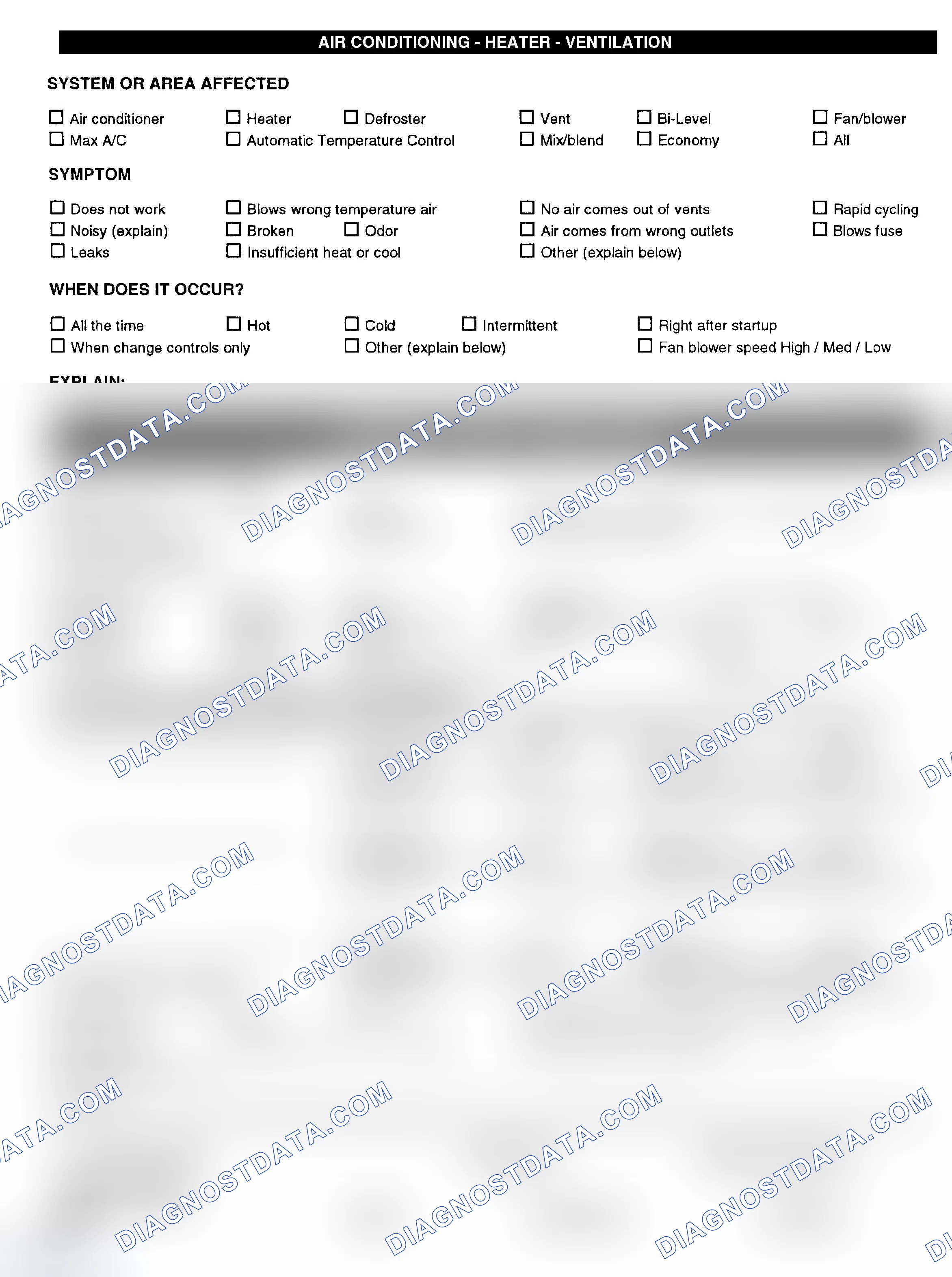 Scheme 4: Symptom Check List - Page 3