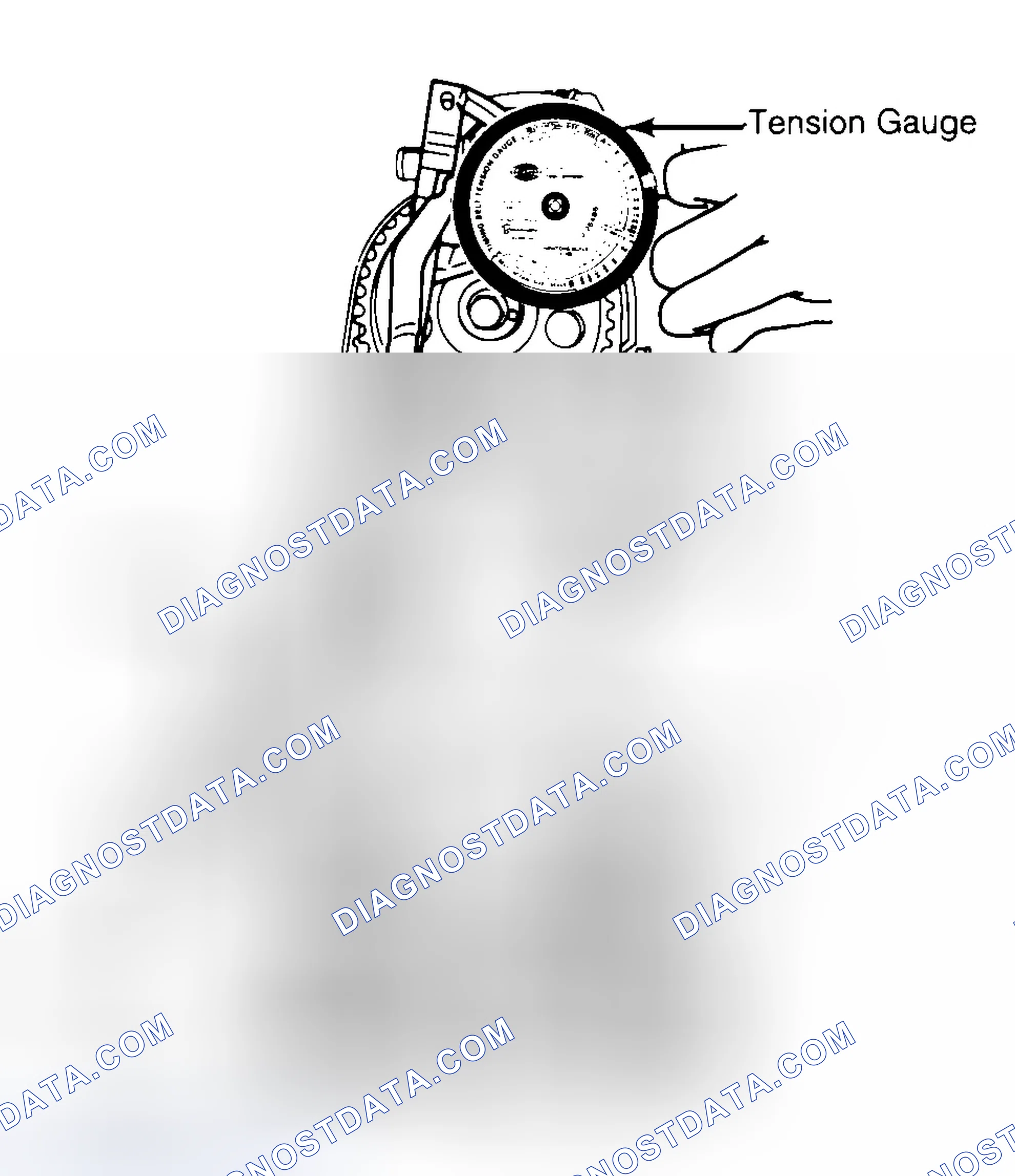 Scheme 3: Adjusting Typical Timing Belt Tension
