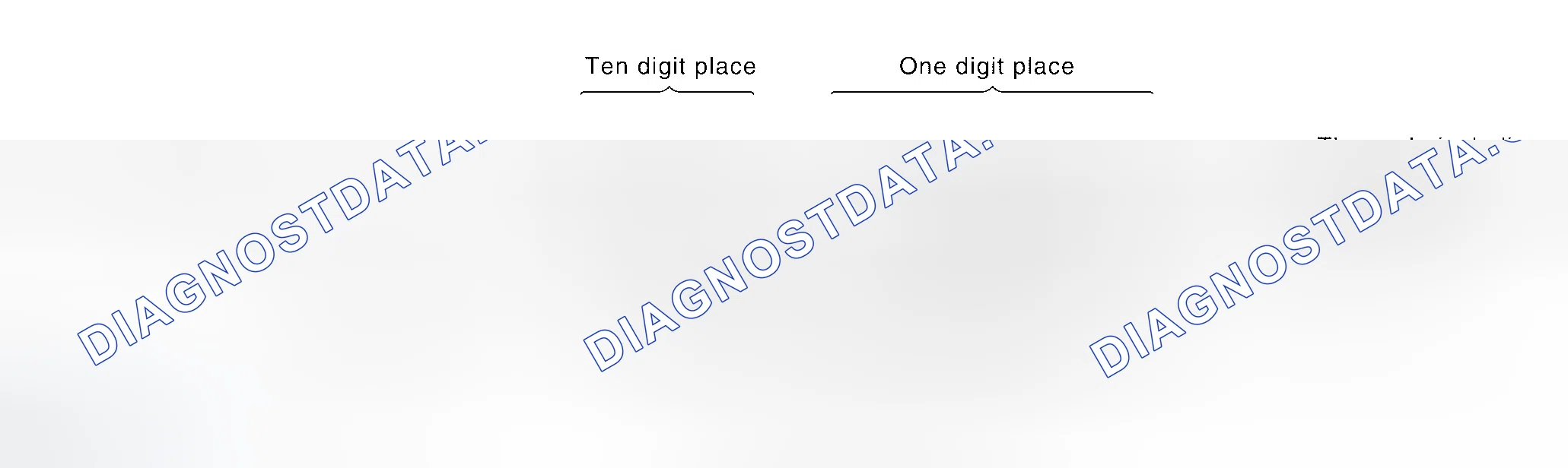 Scheme 160: Diagnosis Trouble Code Indication Example