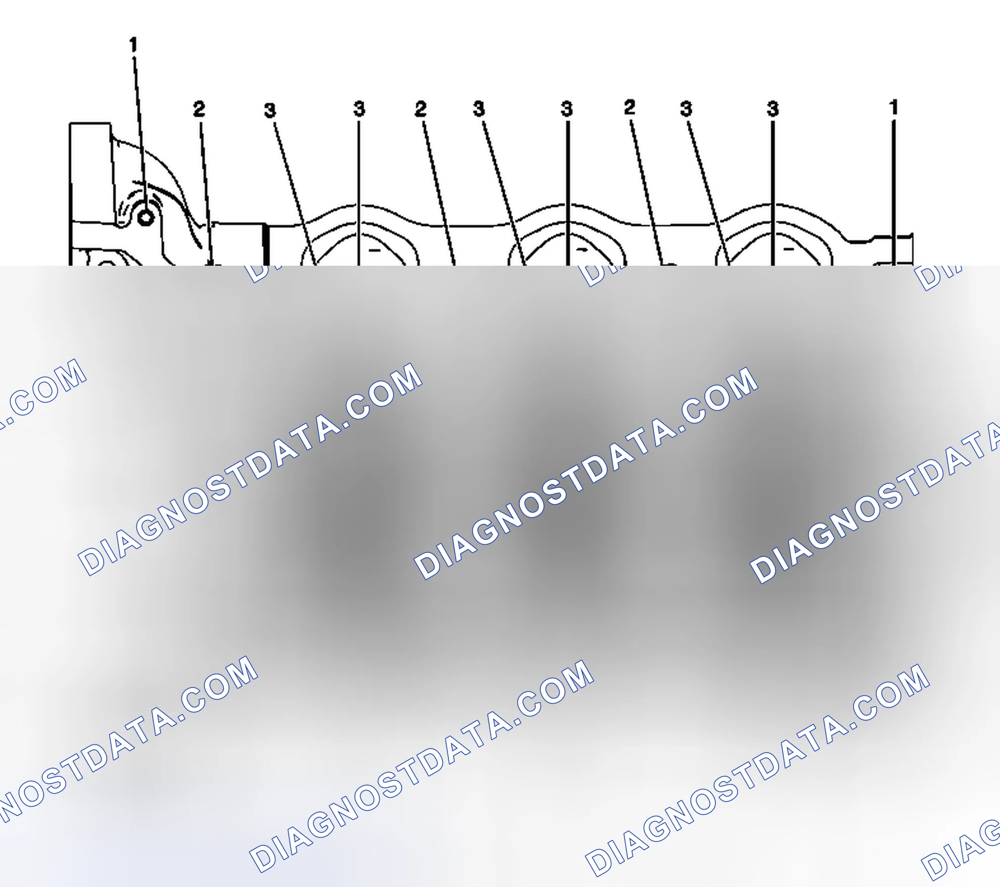 Scheme 192: Left Cylinder Head Camshaft Cover Face