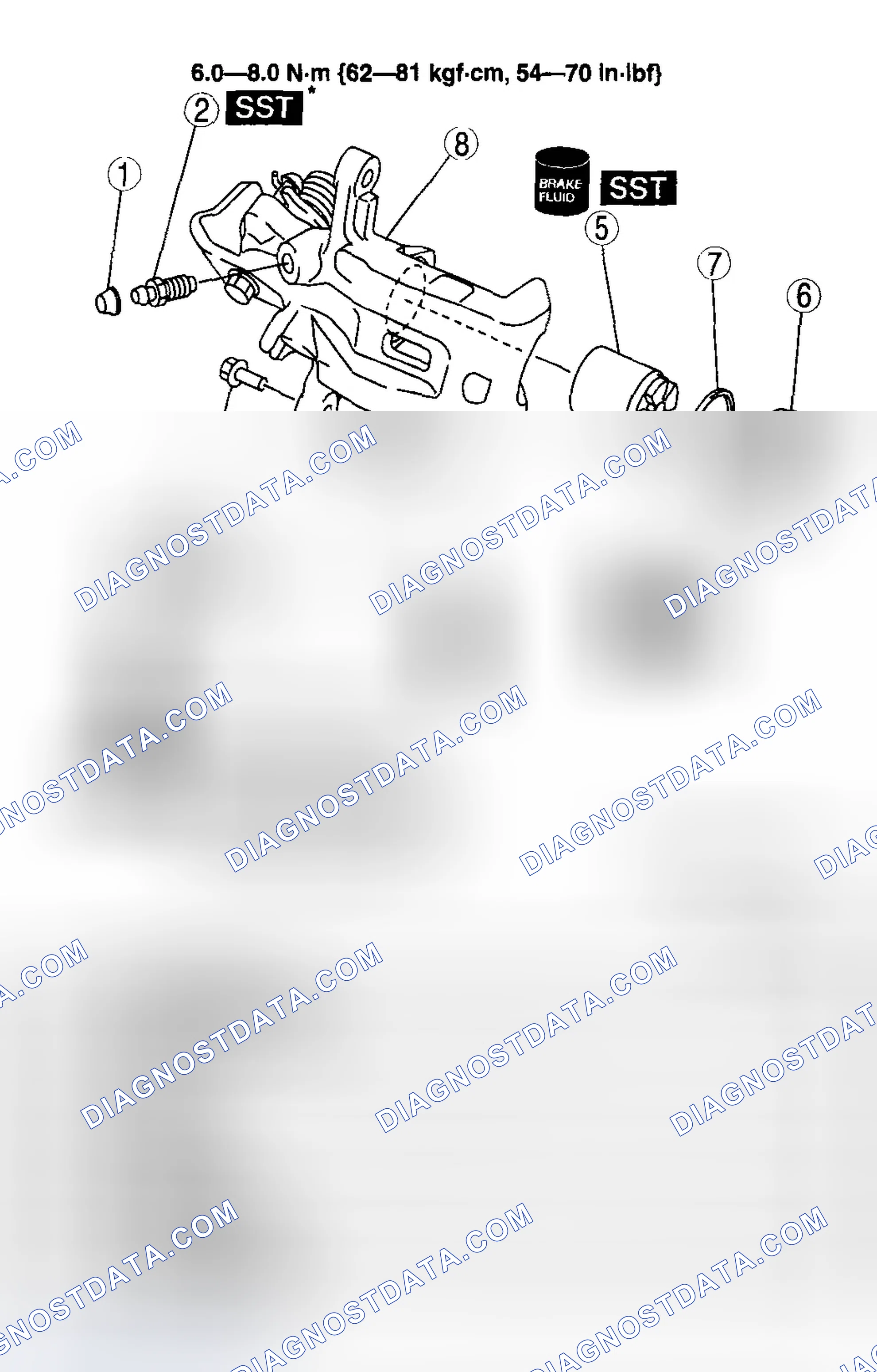 Scheme 29: CALIPER (REAR) DISASSEMBLY/ASSEMBLY