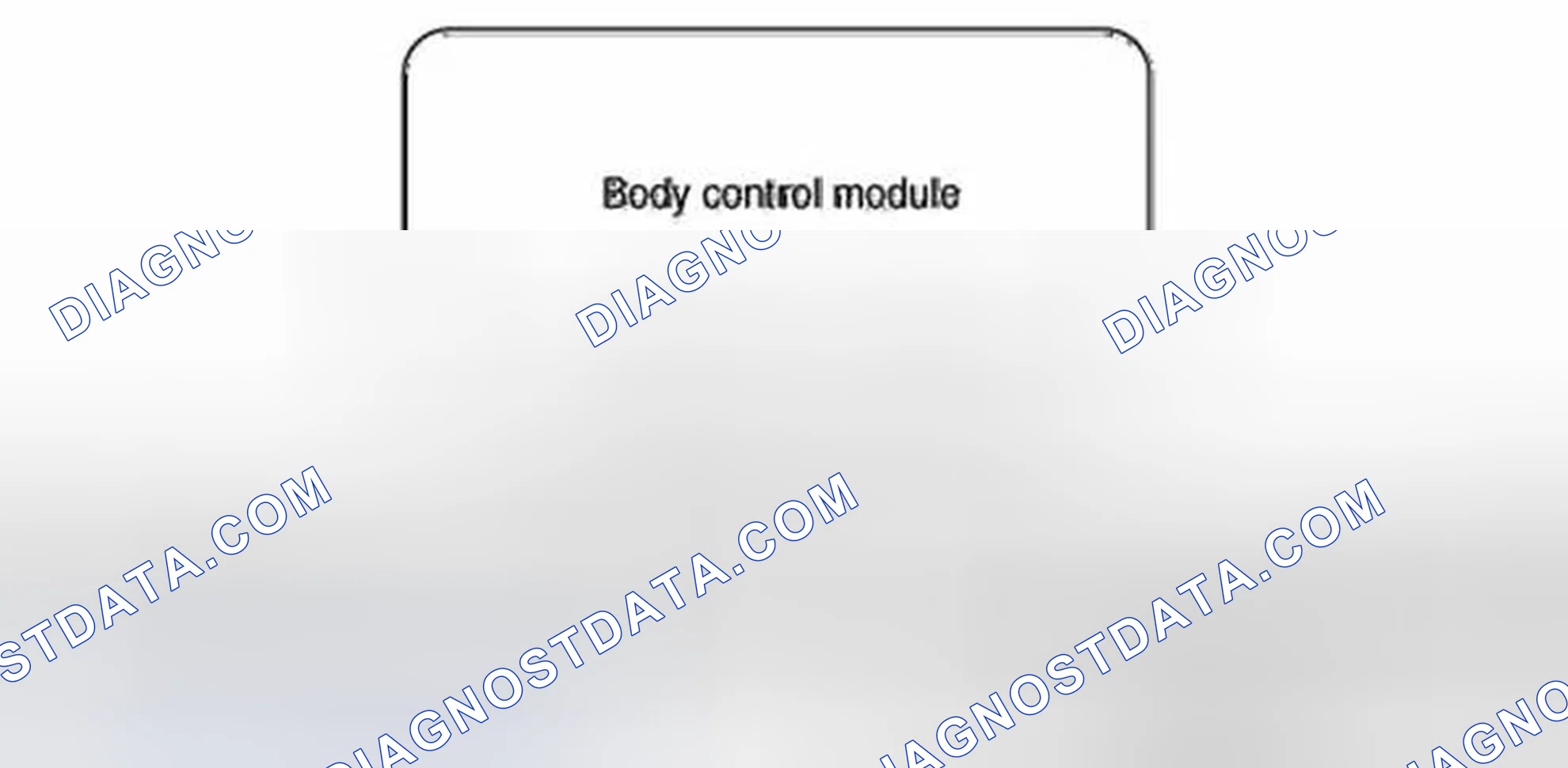 Scheme 3: BCM Connector Terminals