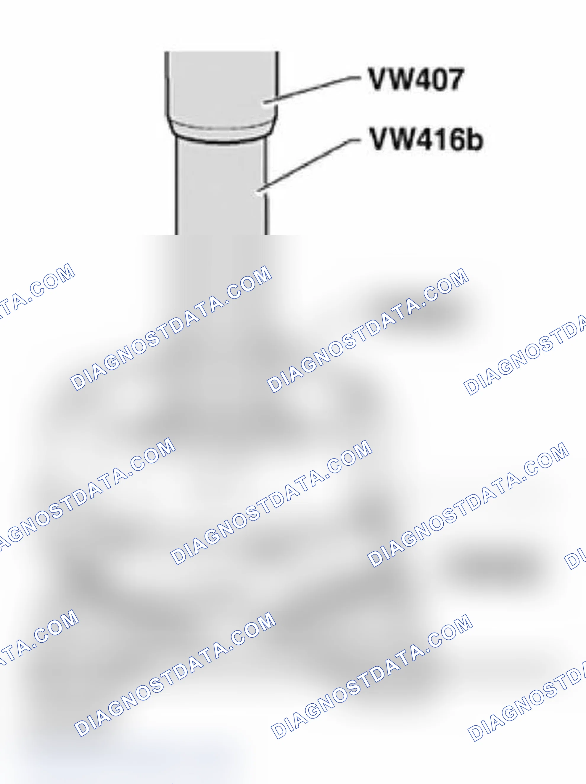 Scheme 25: Pressing out ball bearing for drive flange