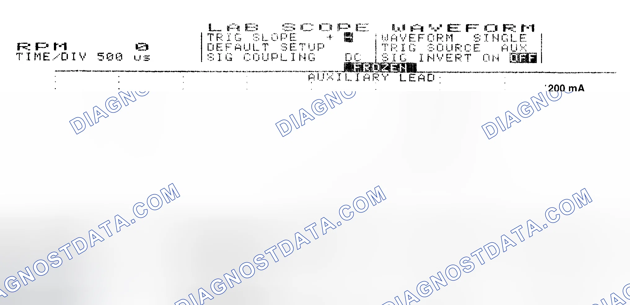 Scheme 17: Single Injector w/Normal Current Flow - Current Pattern