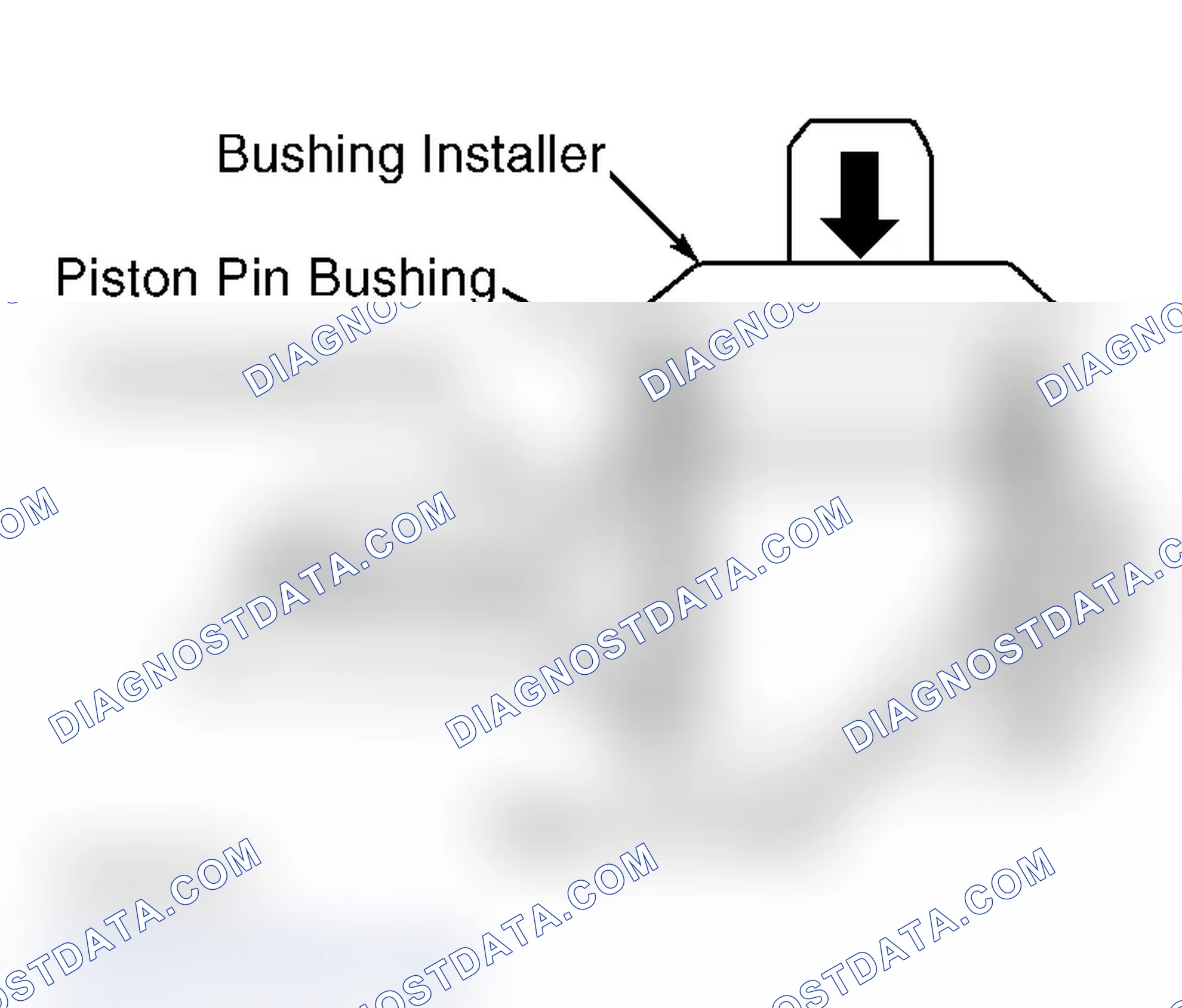 Scheme 73: PISTON PIN BUSHING REPLACEMENT
