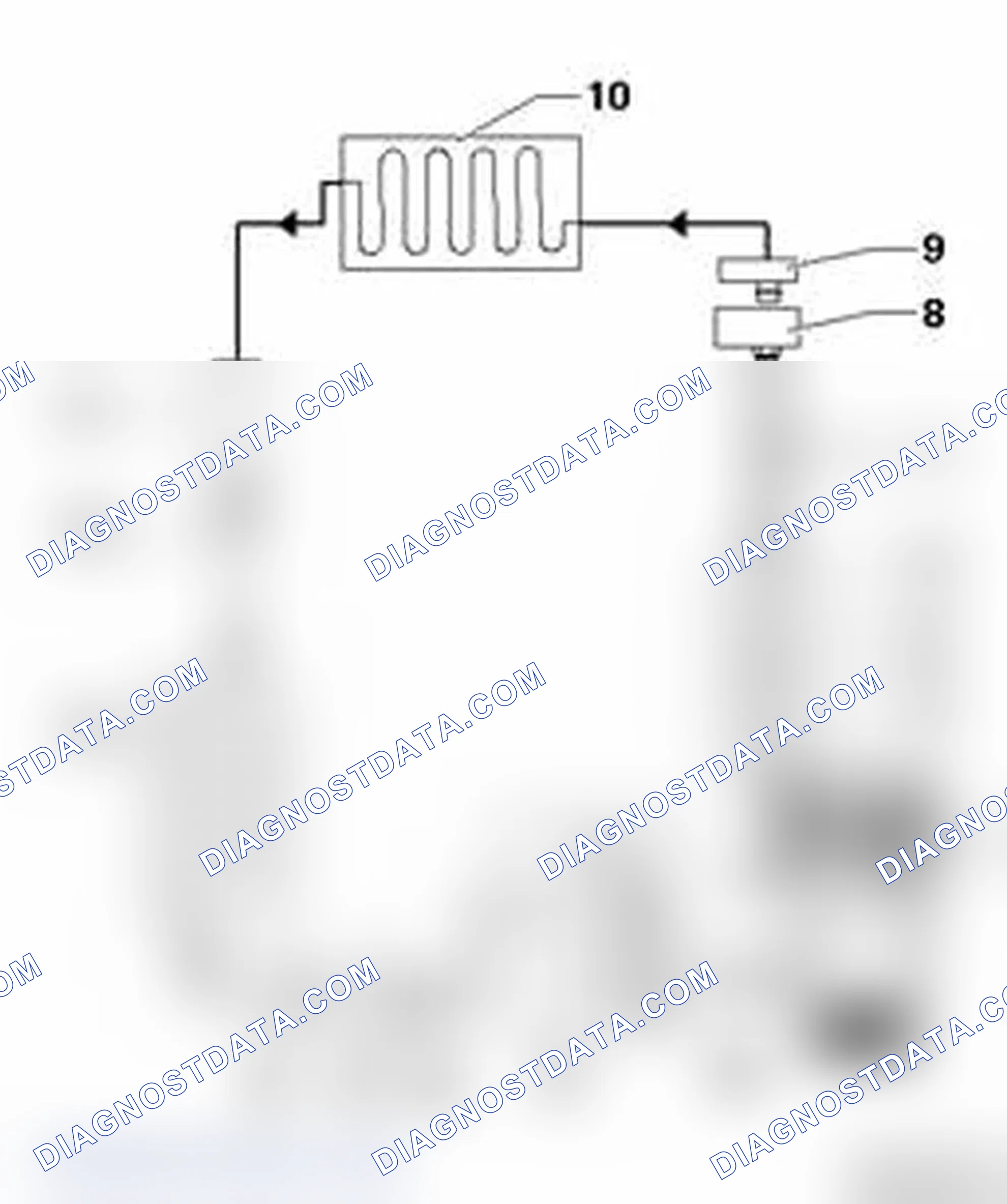 Scheme 32: Refrigerant circuit with restrictor and reservoir