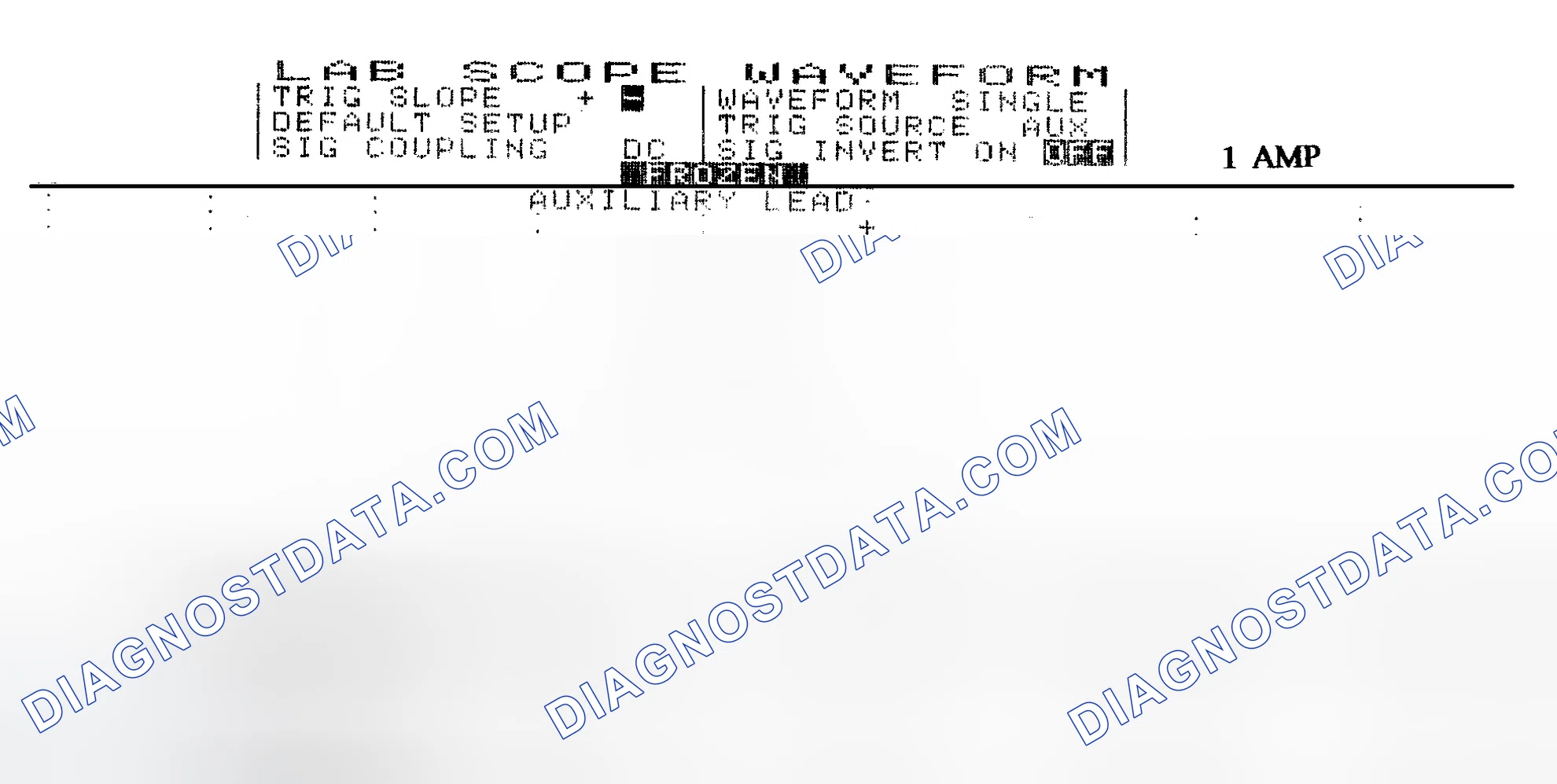 Scheme 20: Single Injector w/Normal Current Flow - Current Pattern