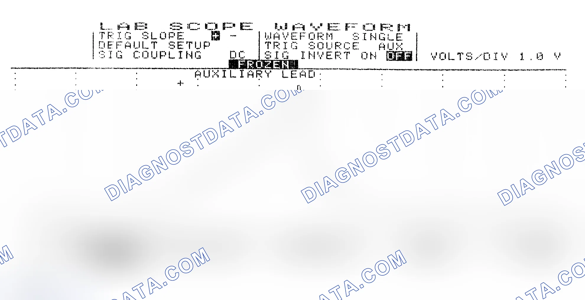 Scheme 19: Single Injector w/Excessive Current Flow - Current Pattern