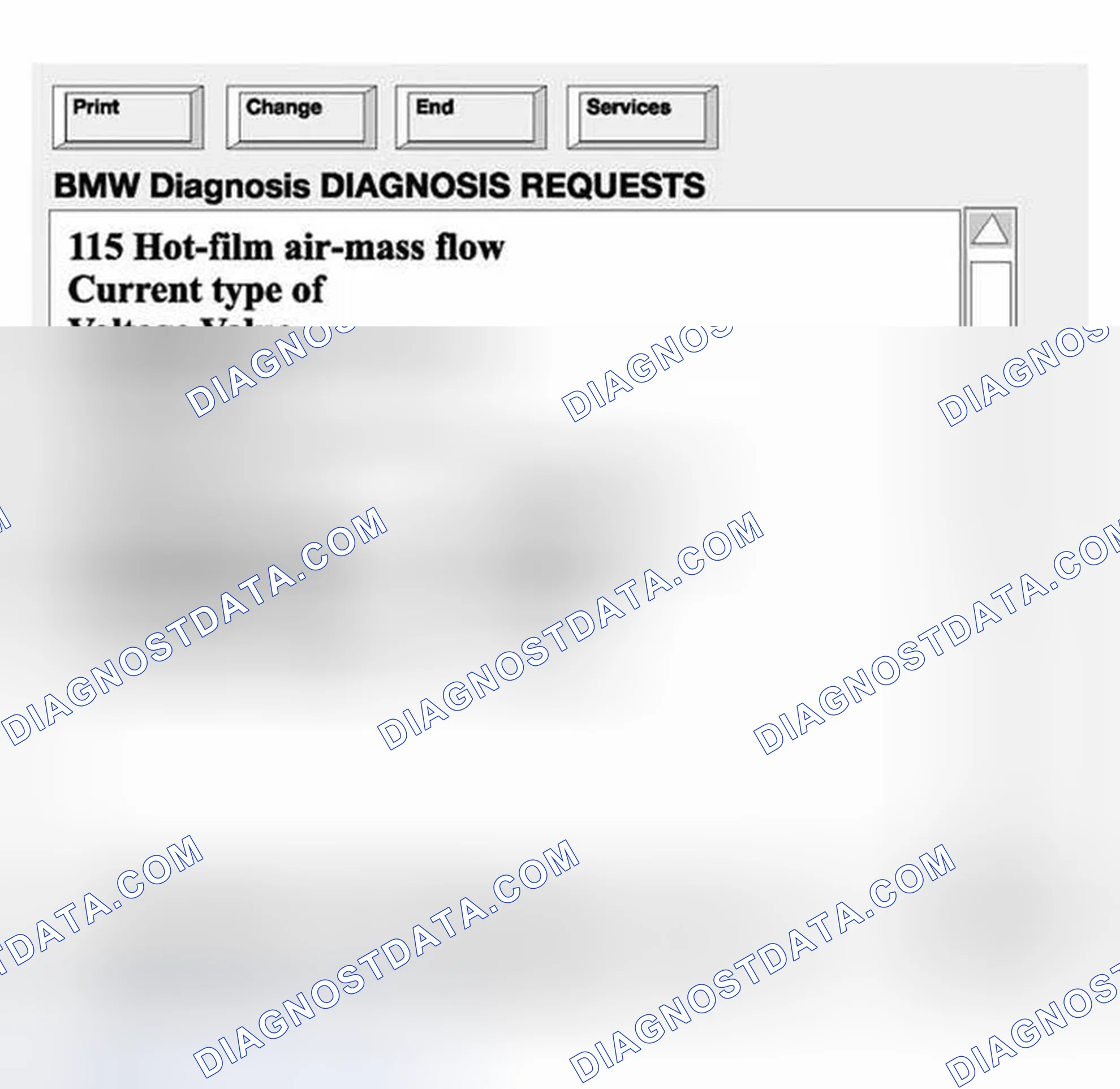 Scheme 252: BMW Fault Code (DISplus/MoDIC)