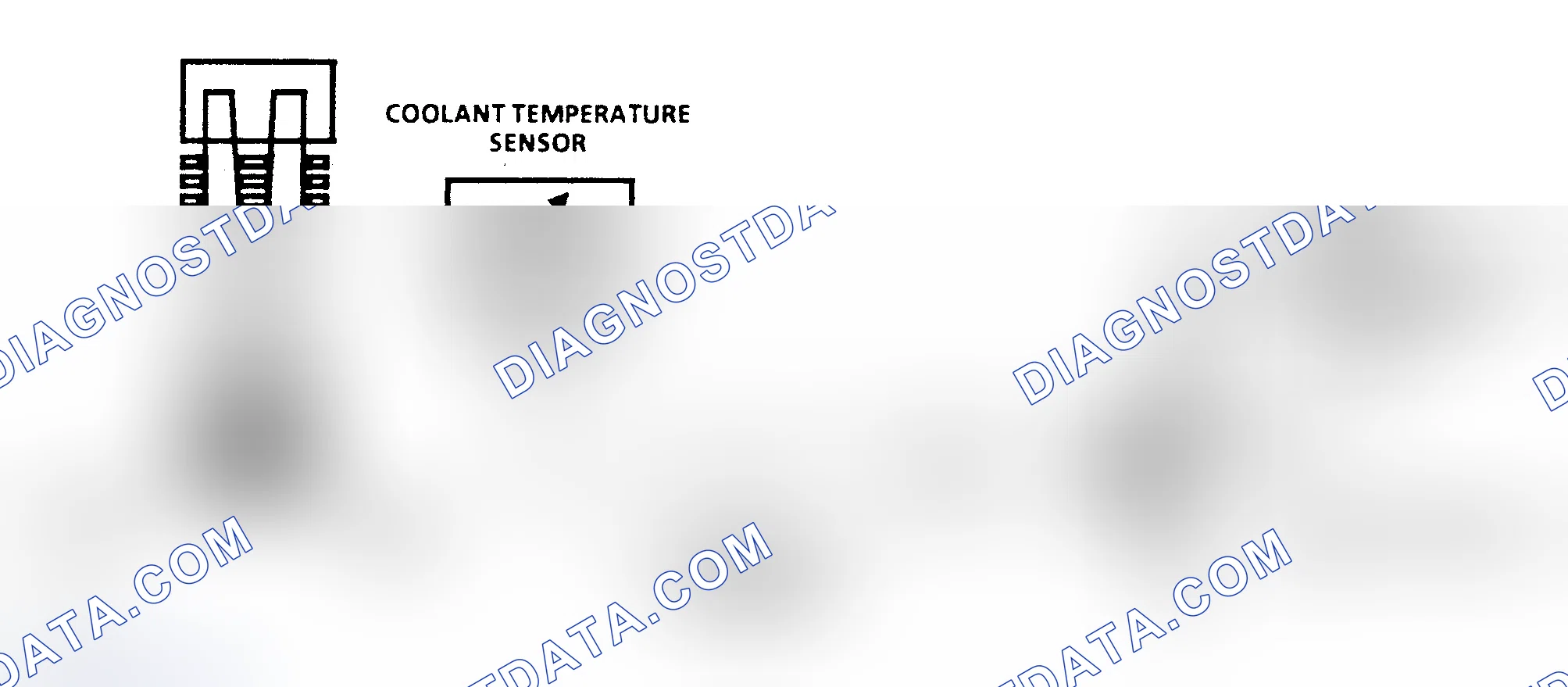 Scheme 520: Code 14 Schematic, Coolant Temperature Sensor Voltage Low