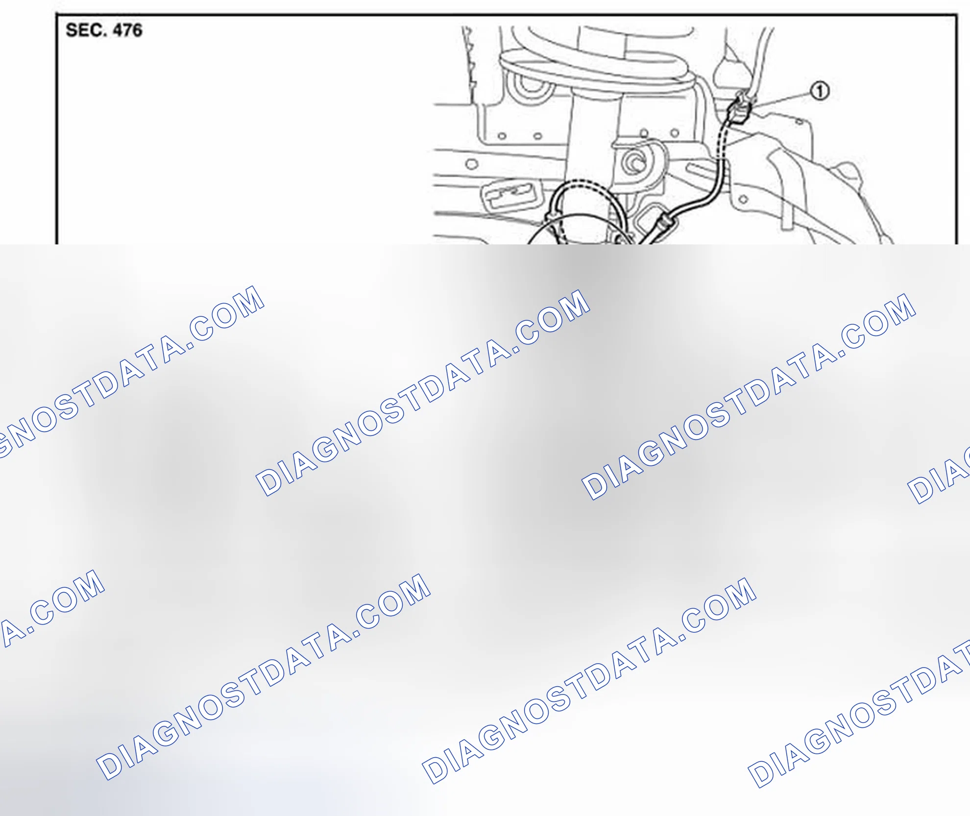 Scheme 10: FRONT WHEEL SENSOR: Exploded View