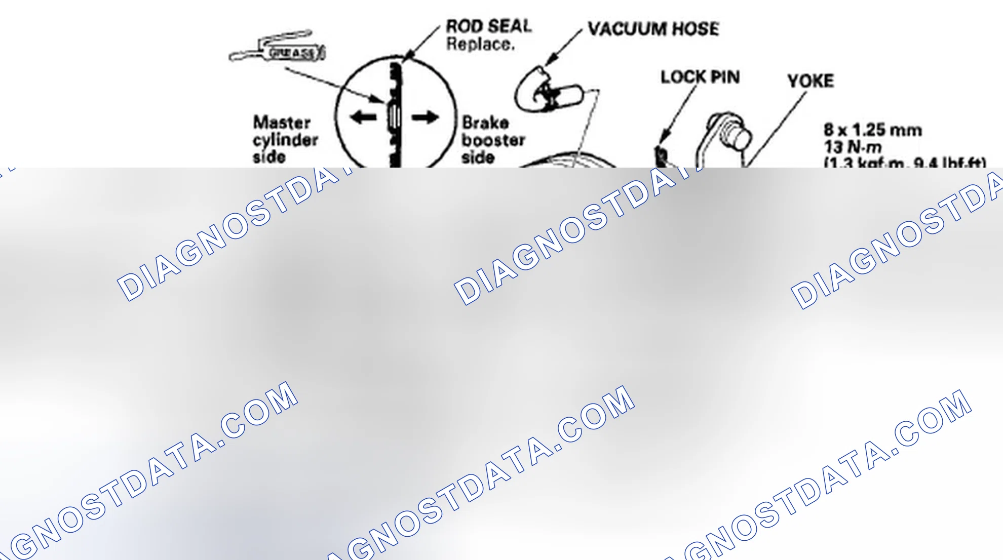 Scheme 31: Master Cylinder/Brake Booster Replacement