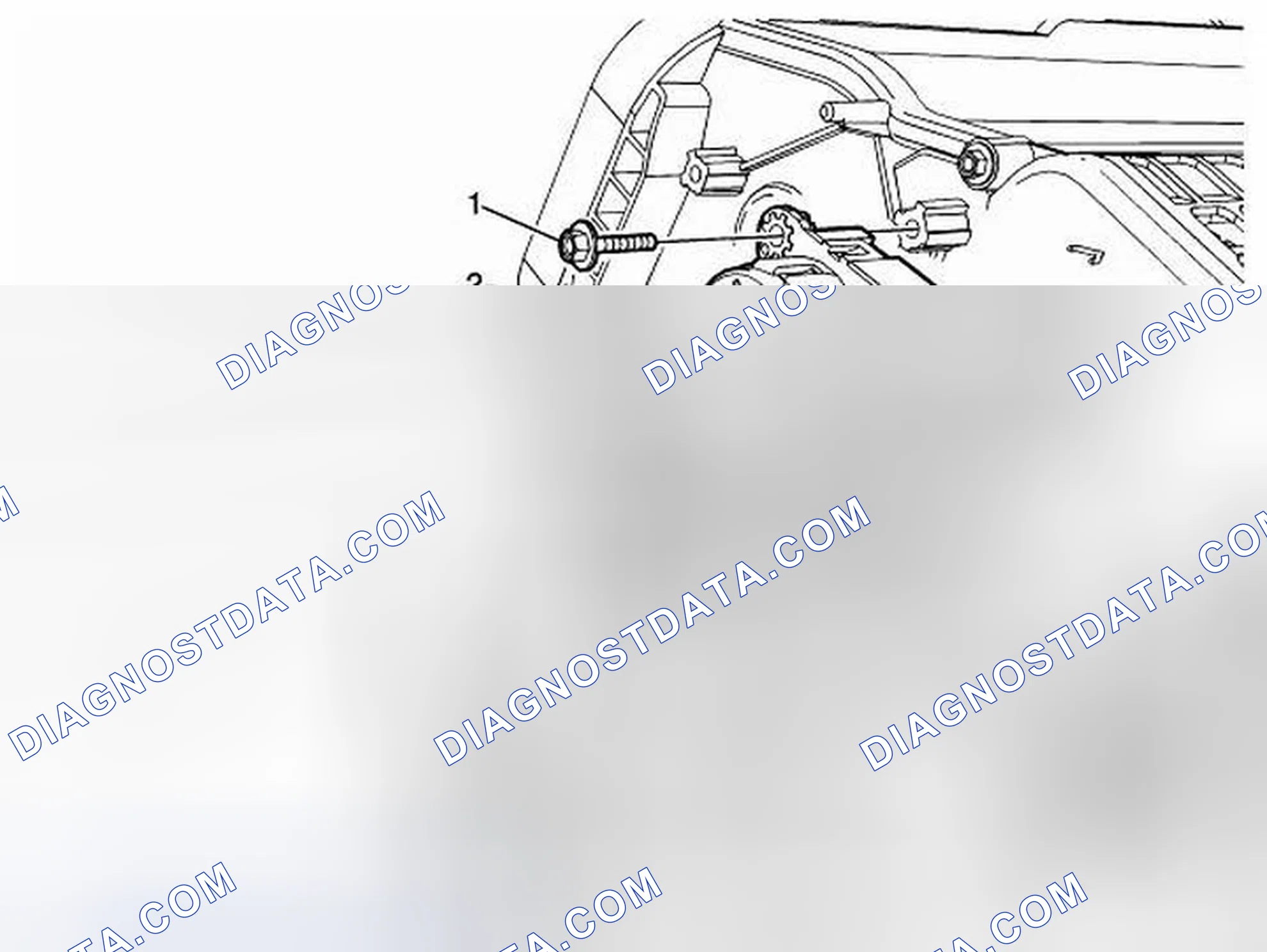 Scheme 104: Air Inlet Valve Actuator Replacement - Right Side