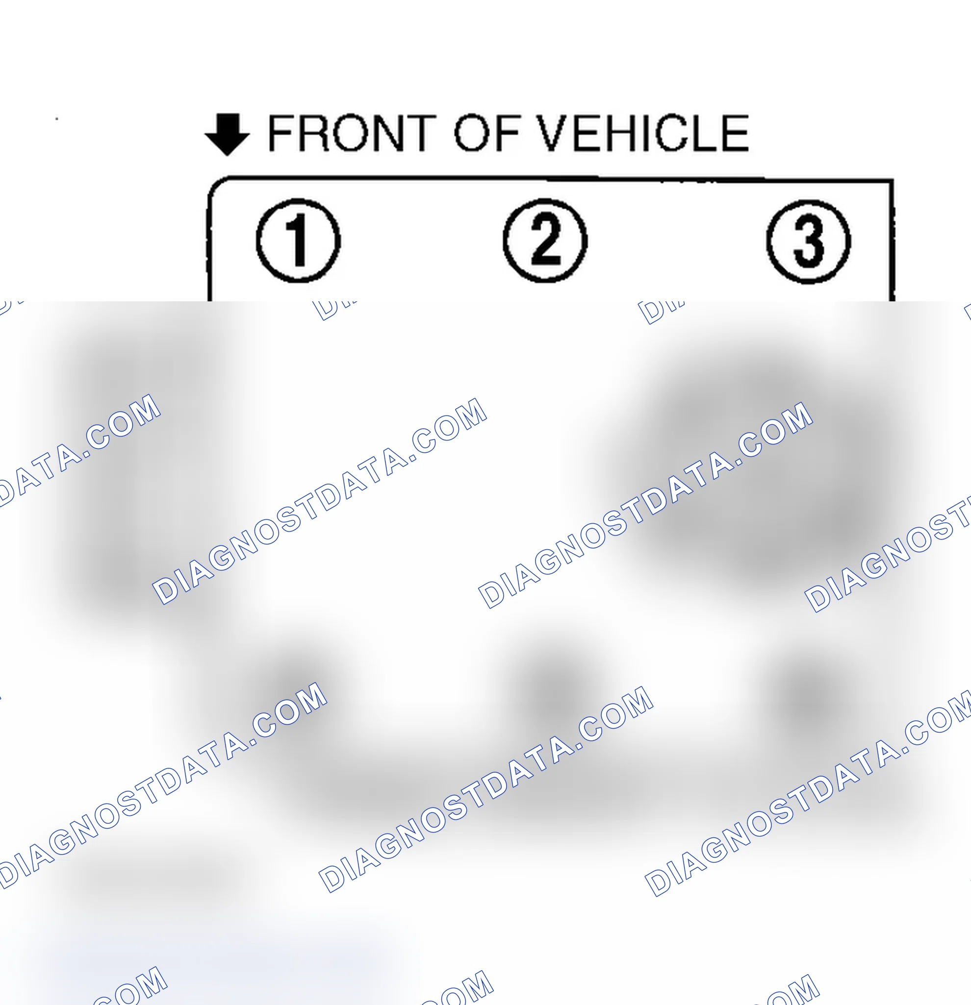 Scheme 1: Firing Order & Timing Marks (3.0L)