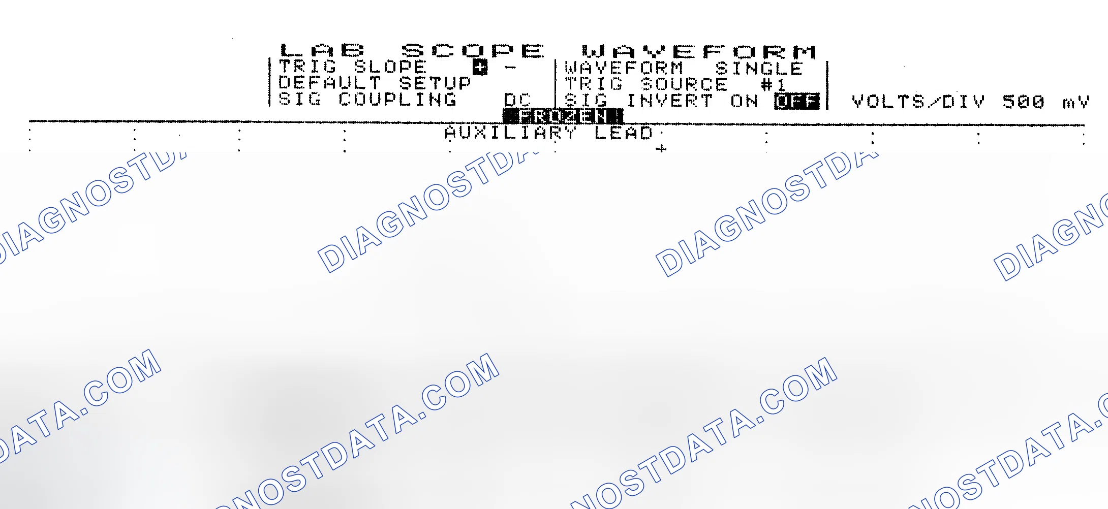 Scheme 10: Single Injector w/Excessive Current Flow - Current Pattern