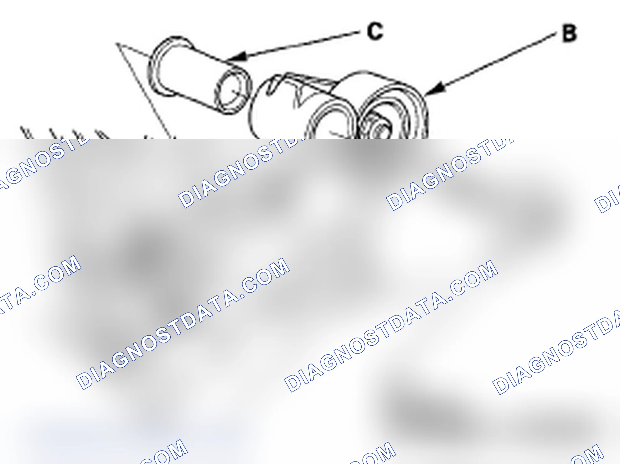 Scheme 97: Timing Belt Adjuster Replacement