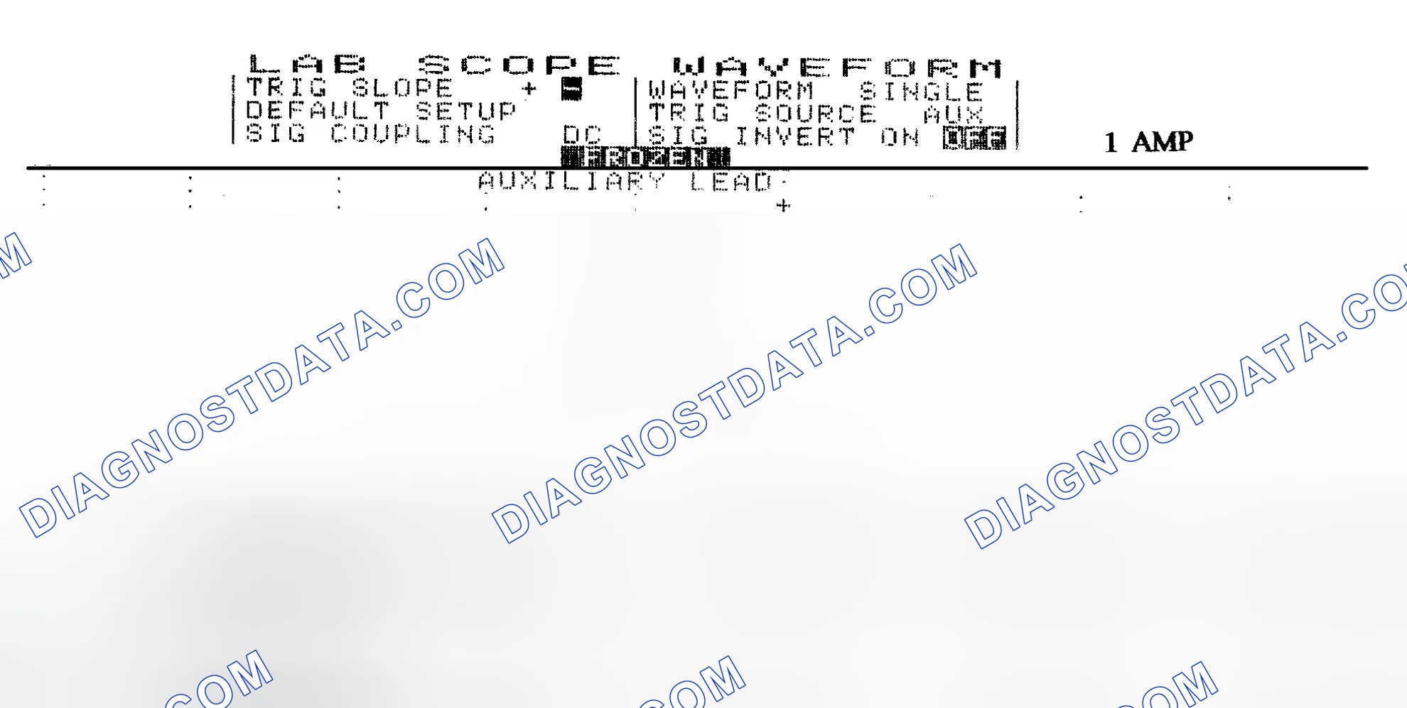 Scheme 20: Single Injector w/Normal Current Flow - Current Pattern