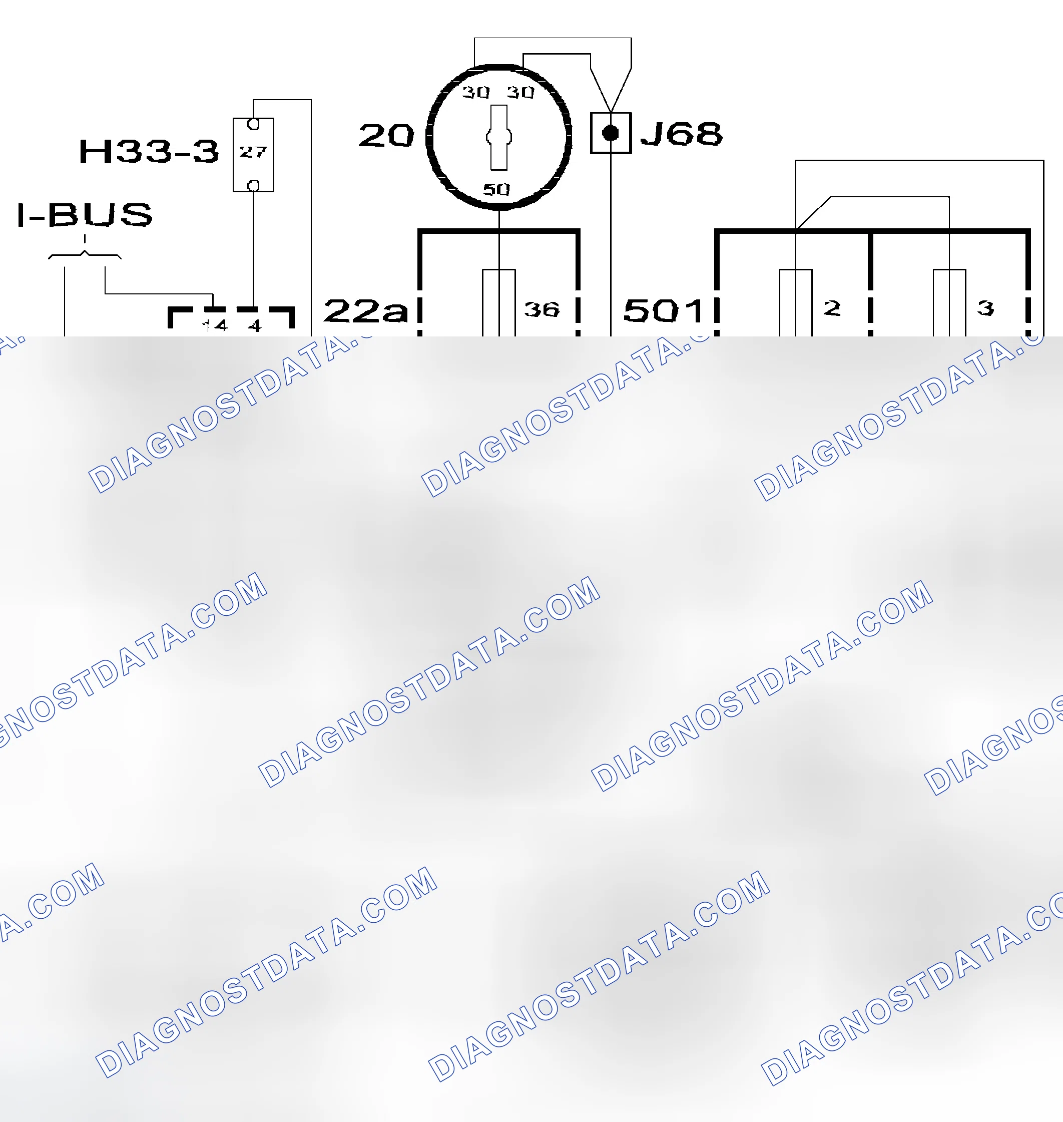 Scheme 23: Operating Current Circuit Diagram (Automatic Transmission)