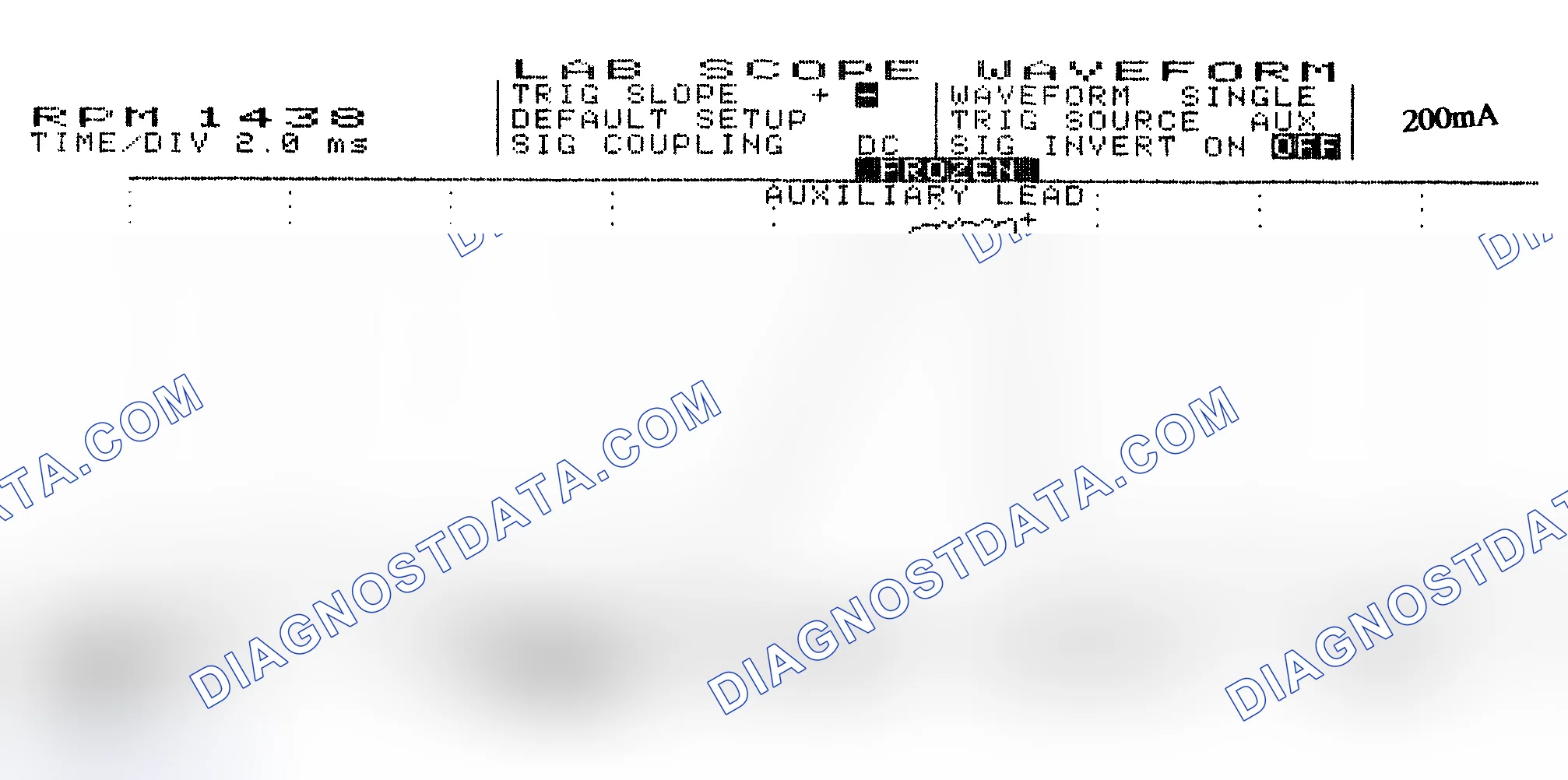 Scheme 15: Single Injector w/Normal Current Flow - Current Pattern