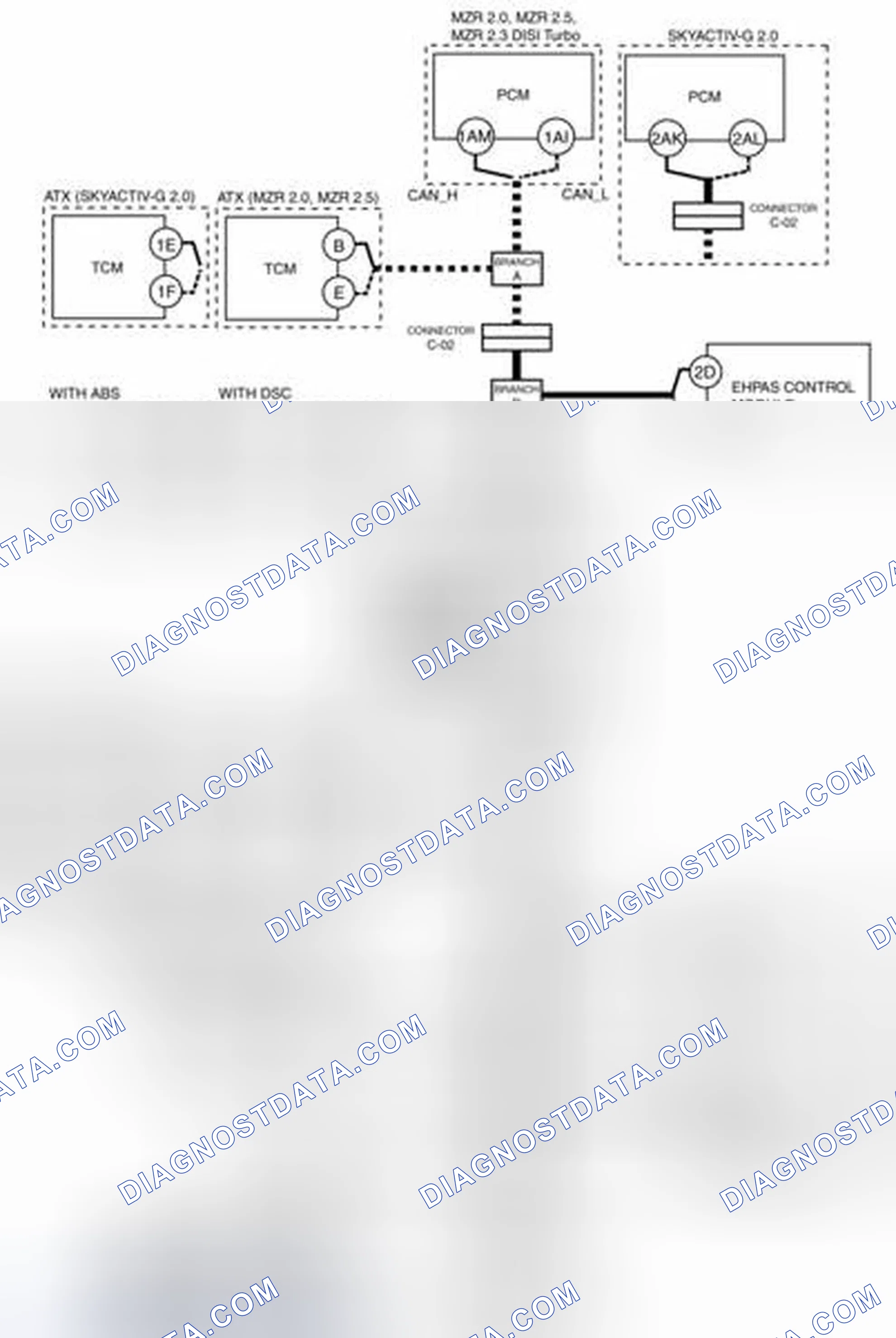 Scheme 22: CAN Driver And BCM (Open Circuit) System Wiring Diagram