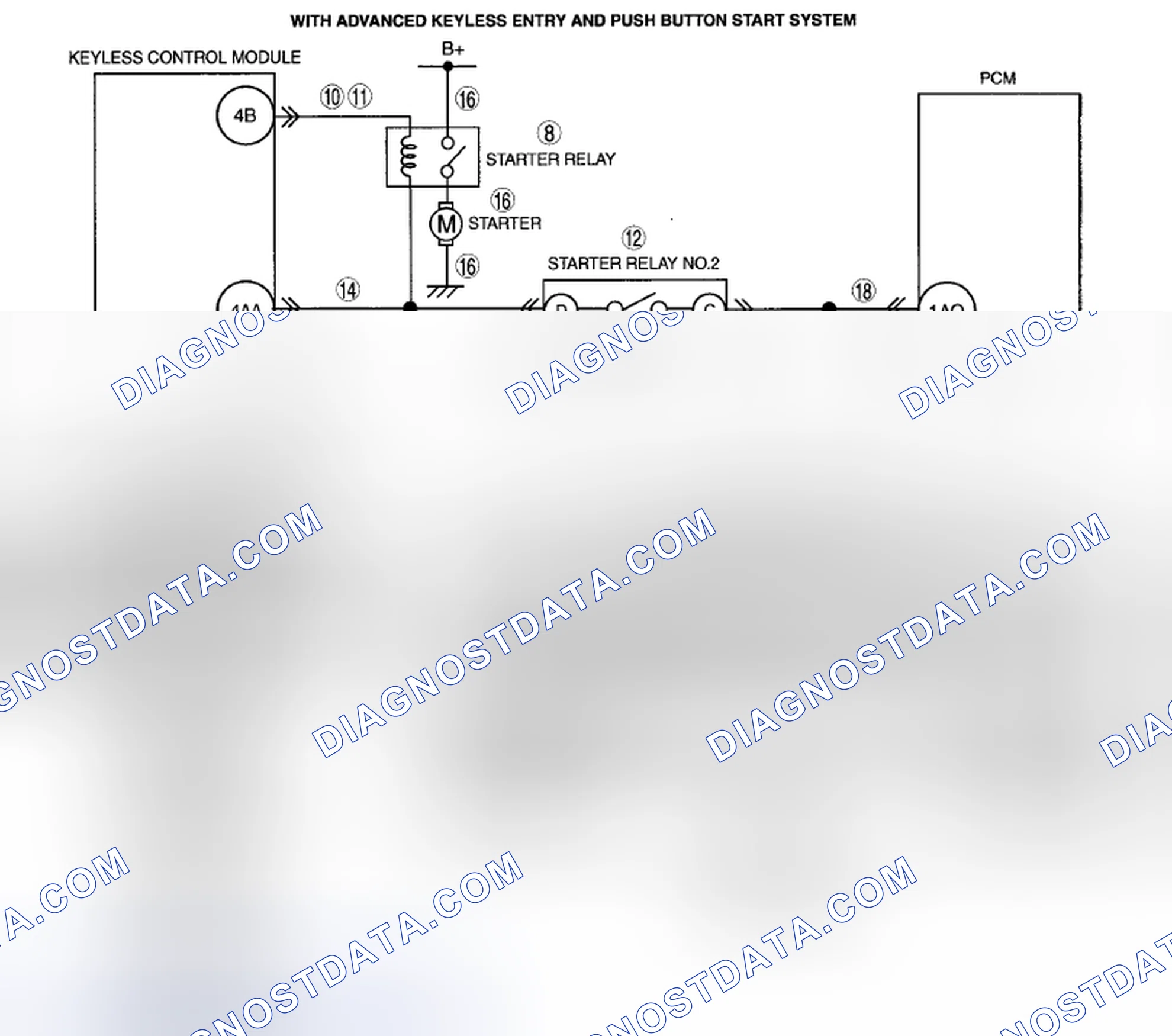 Scheme 52: NO. 3 WILL NOT CRANK [MZI 3.7 V6]