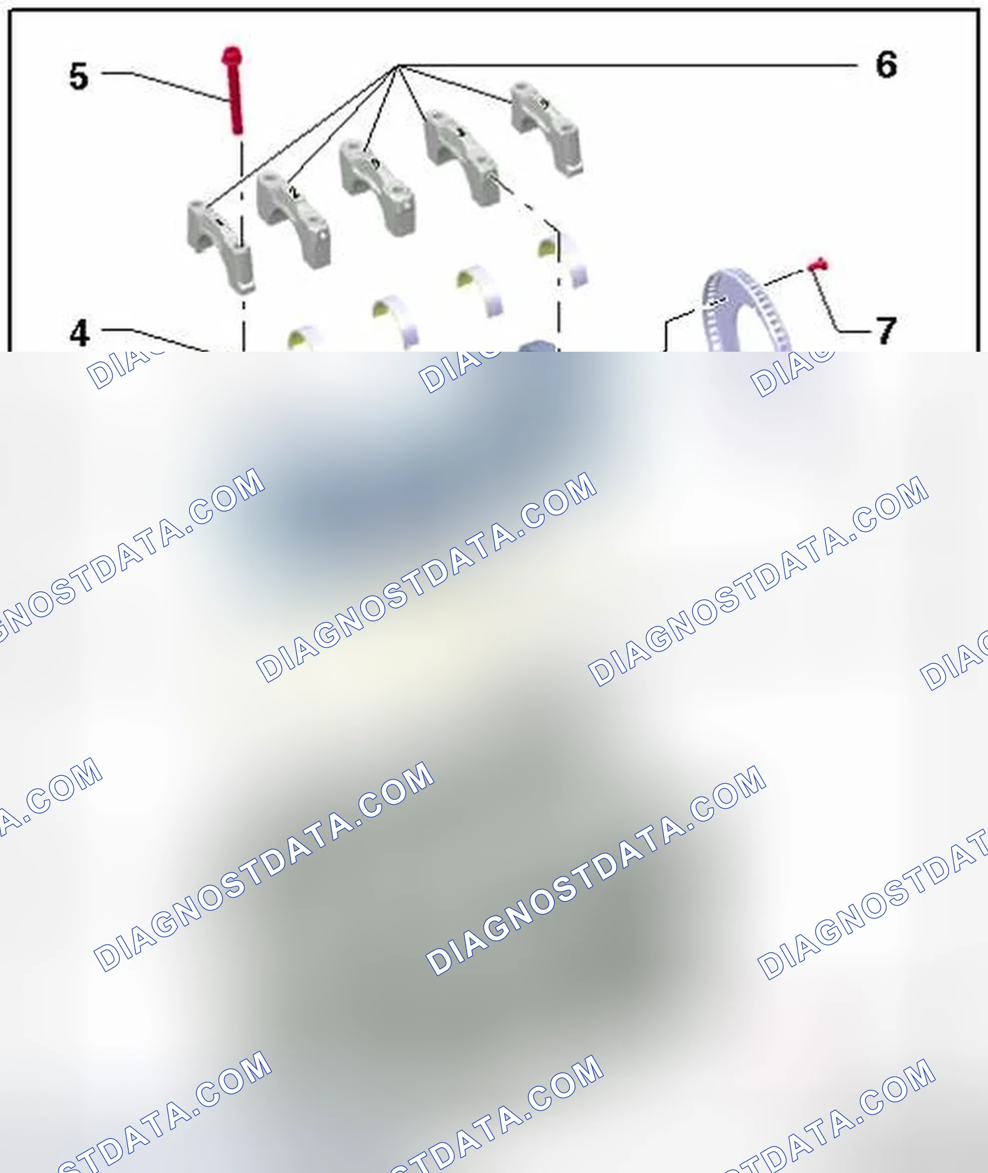 Scheme 353: CRANKSHAFT OVERVIEW