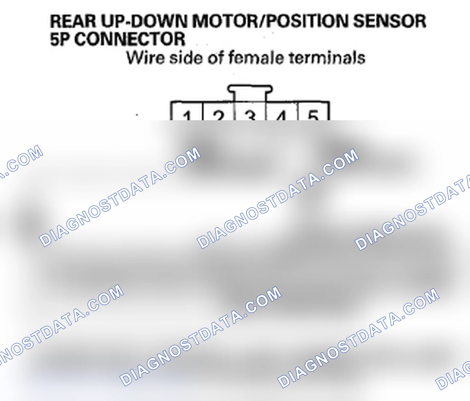 Scheme 364: DTC B1827: Power Seat Rear Up-Down Motor Pulse Error