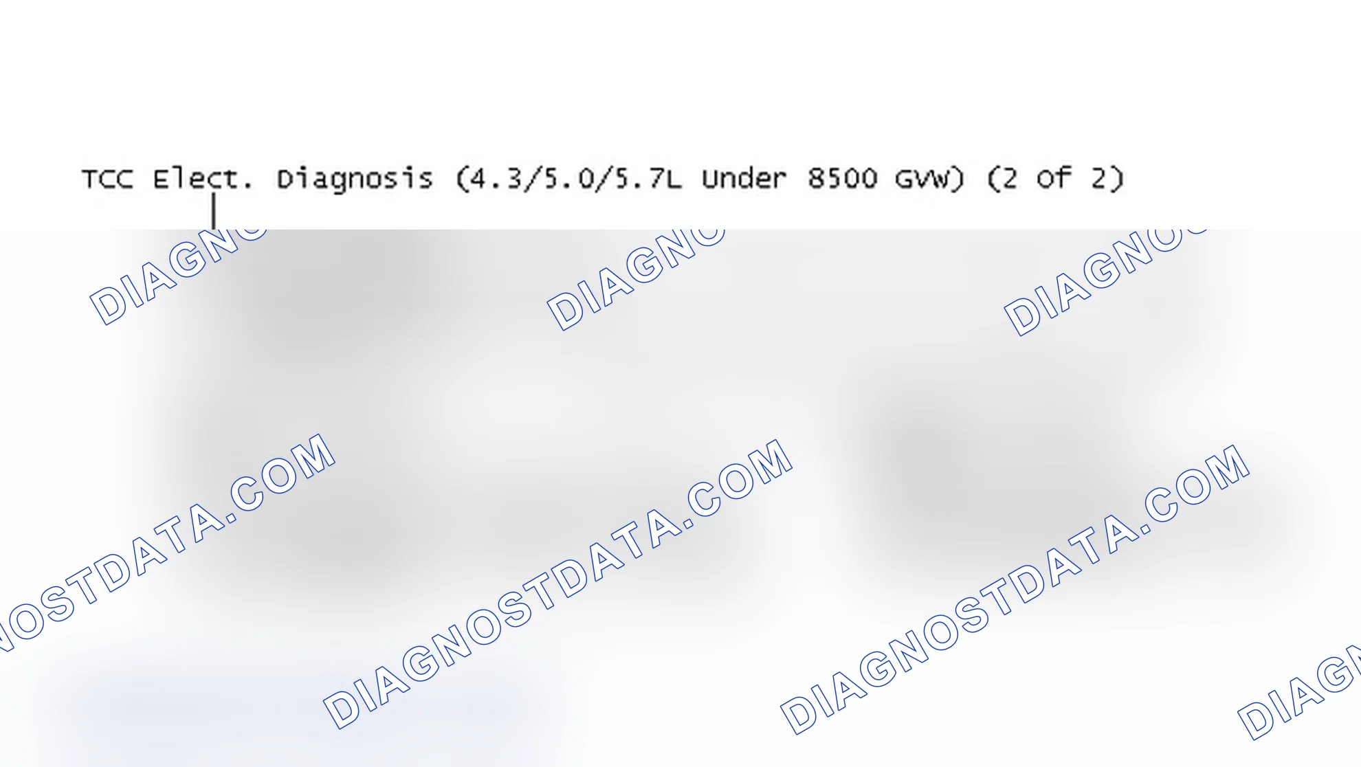 Scheme 133: TCC Elect. Diagnosis (4.3/5.0/5.7L Under 8500 GVW) (2 Of 2)