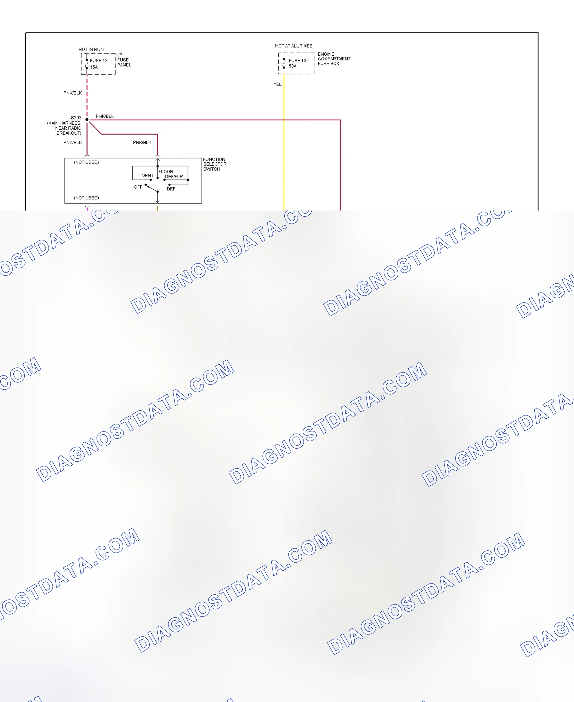 Fig. 4: Main & Auxiliary Heater System Wiring Diagram