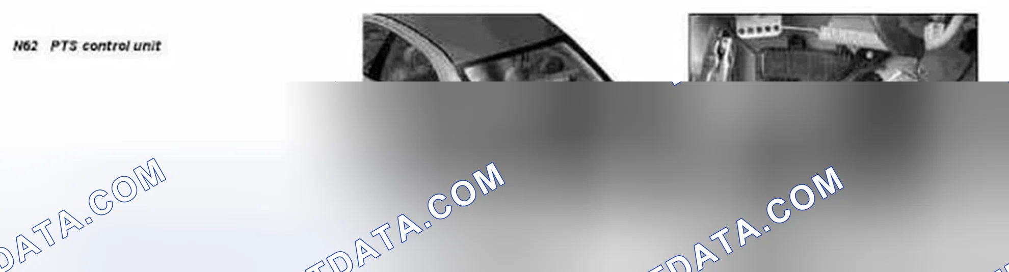 Scheme 28: Identifying PTS Control Unit, Location - Shown On Model 211.0
