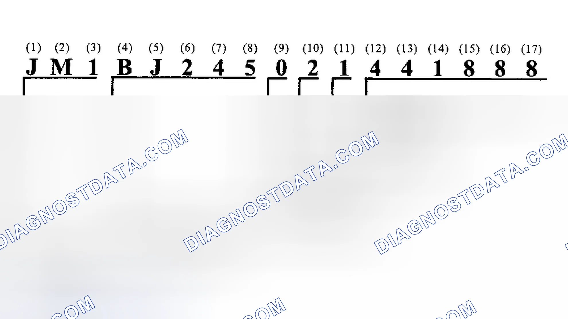 Scheme 6: Production Sequence Number - Positions 12-17