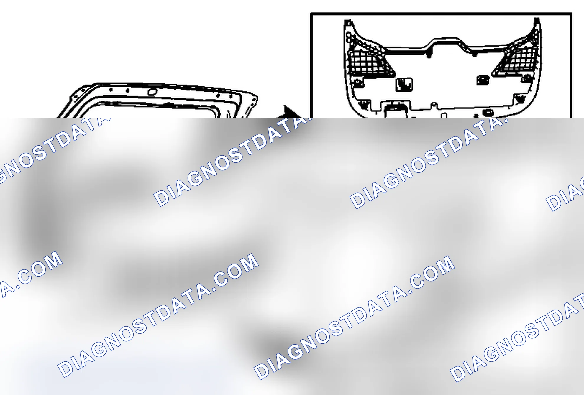 Scheme 53: Liftgate Lower Trim Finish Panel Replacement