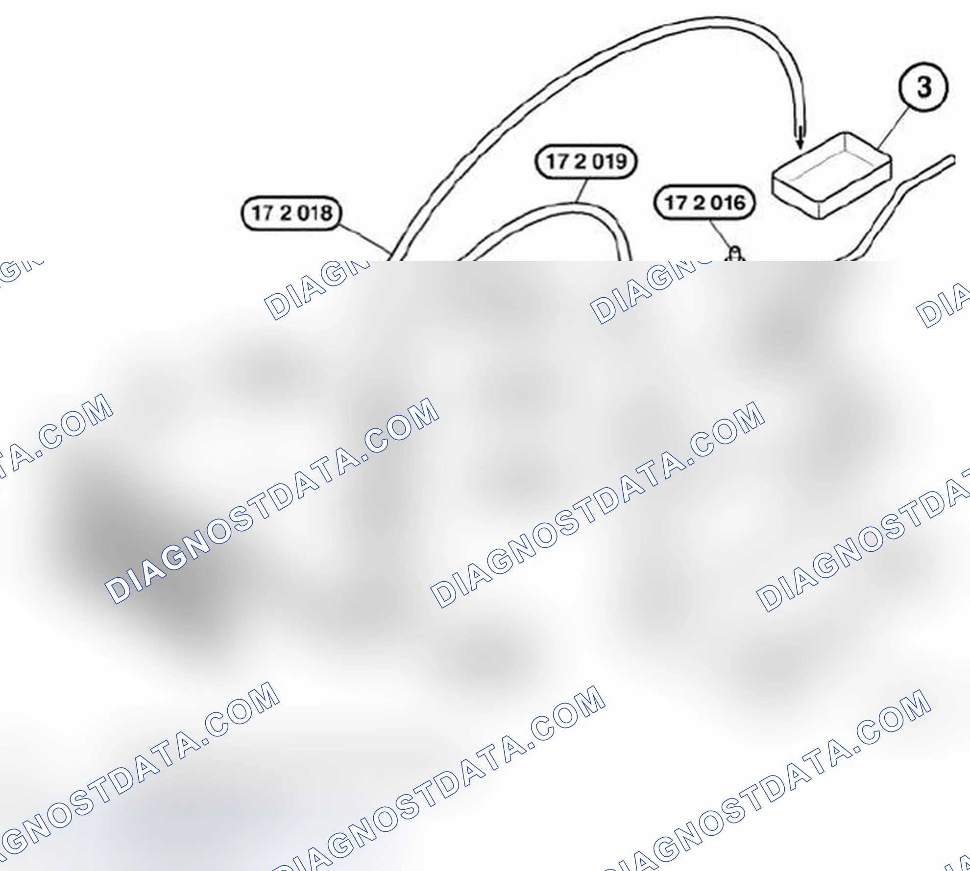 Scheme 120: 17 21 500 Flushing transmission oil cooler with lines (automatic transmission)