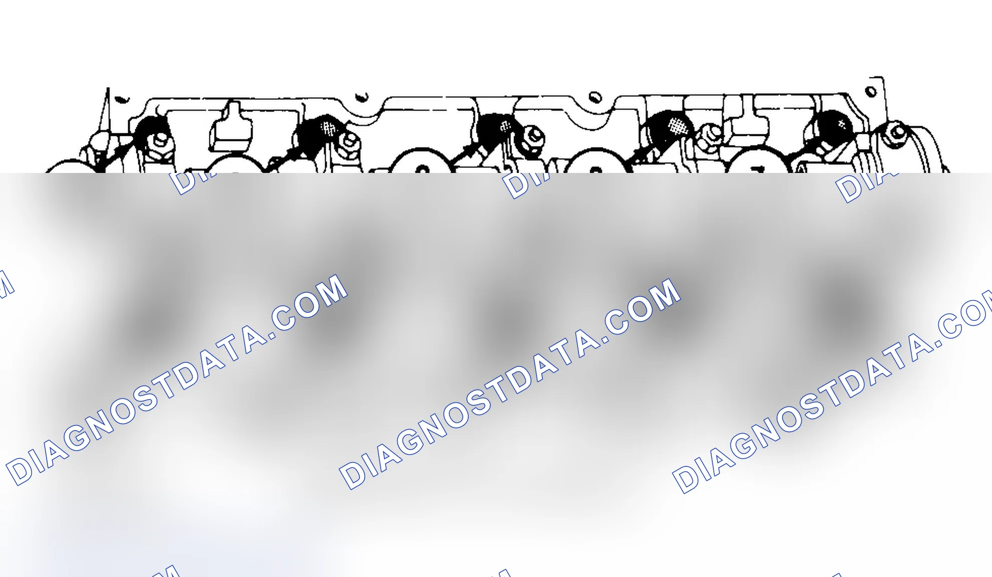 Scheme 3: Typical Cylinder Head Tightening or Loosening Sequence