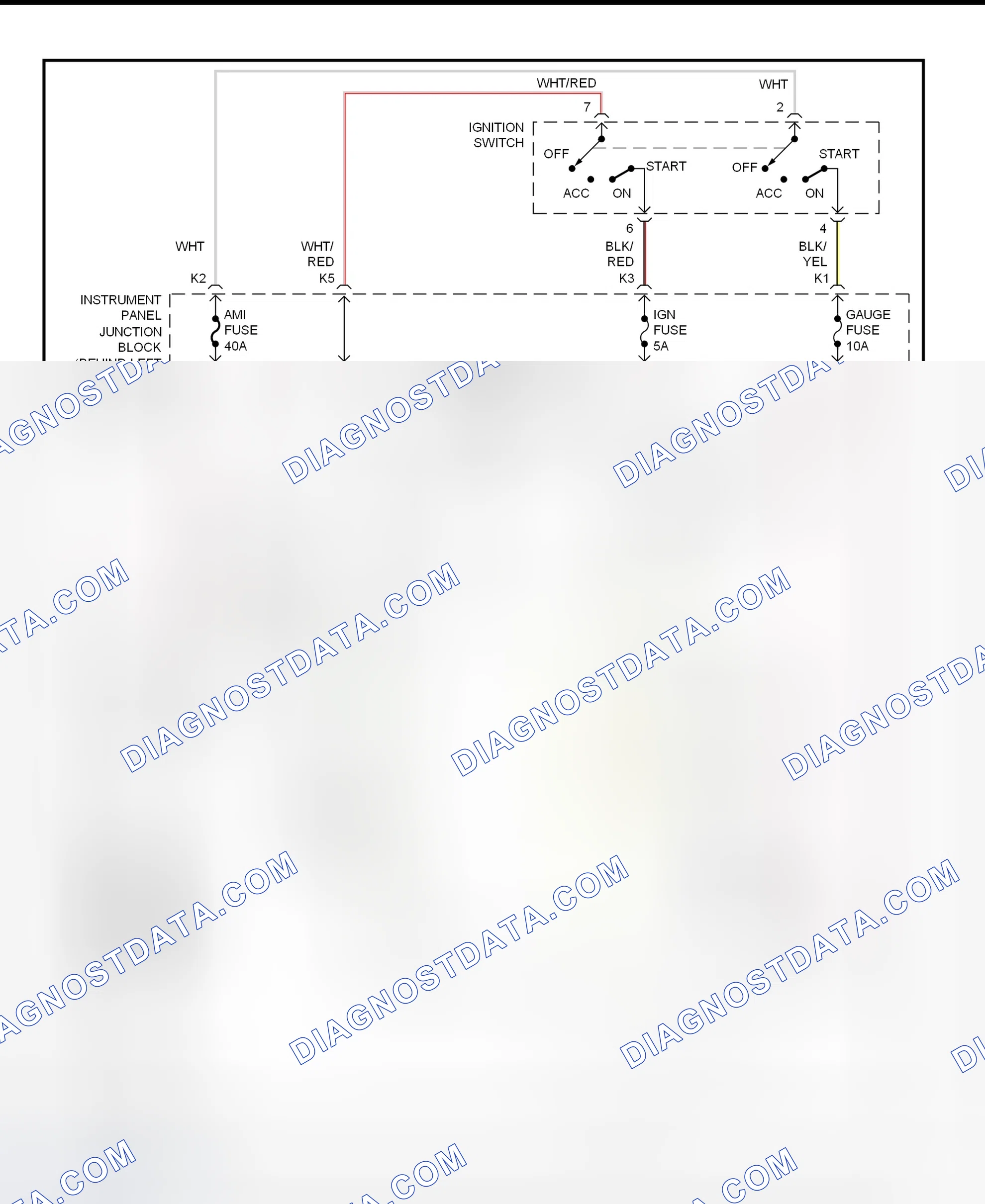 Scheme 12: Charging System Wiring Diagram (ES300)
