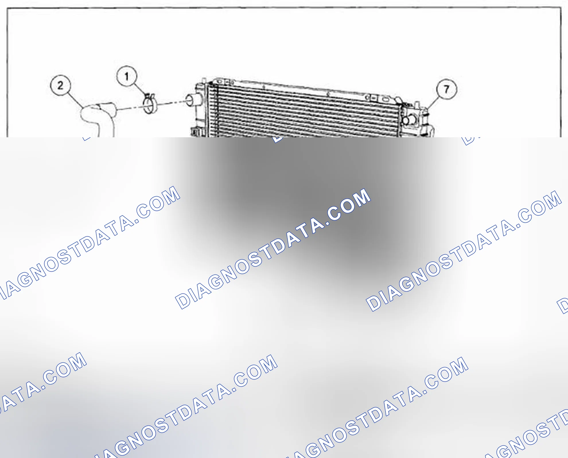 Scheme 13: RADIATOR REMOVAL/INSTALLATION - 2.5L