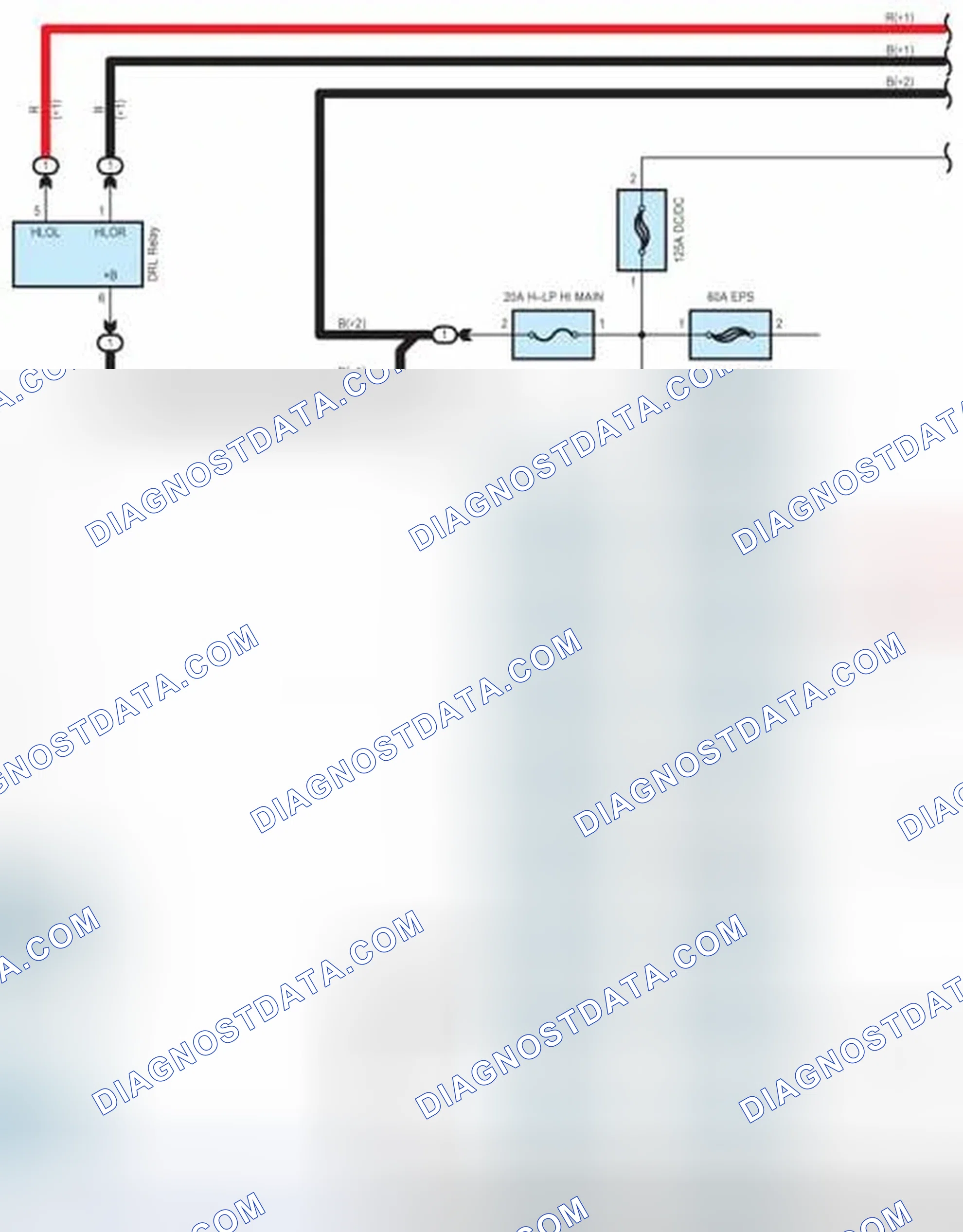 Scheme 319: Power Source System Wiring Diagram (1 Of 6)