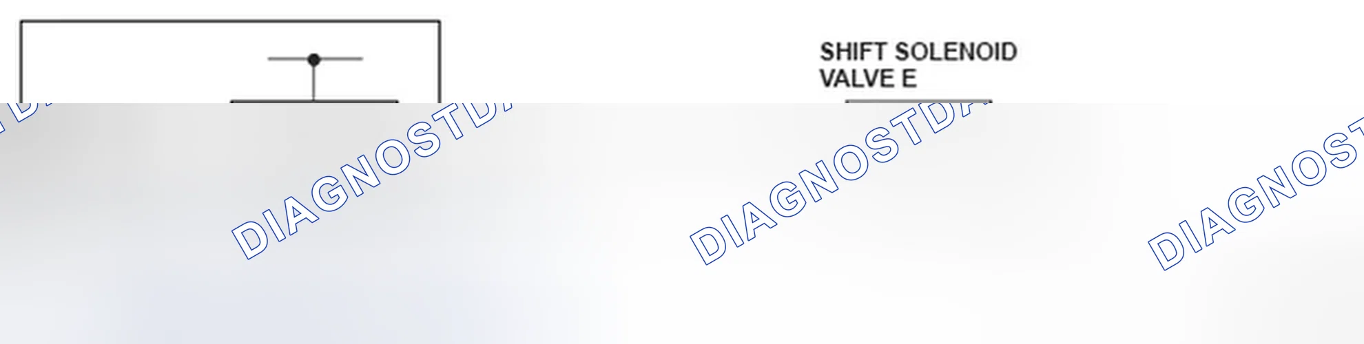 Scheme 316: DTC P0985: Short in Shift Solenoid Valve E Circuit