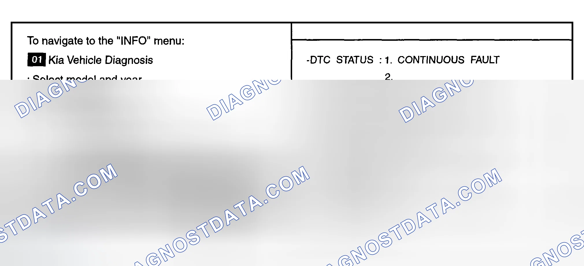Scheme 211: MONITOR DTC STATUS