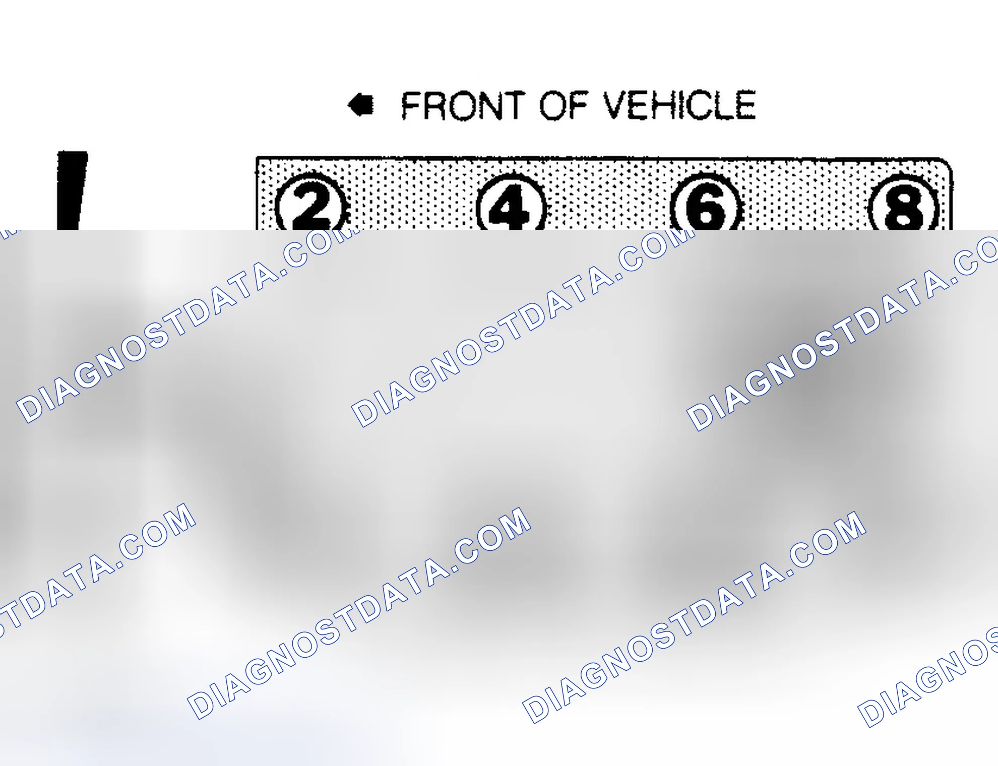 Scheme 5: 5.0L, 5.7L & 7.4L Firing Order & Timing Marks