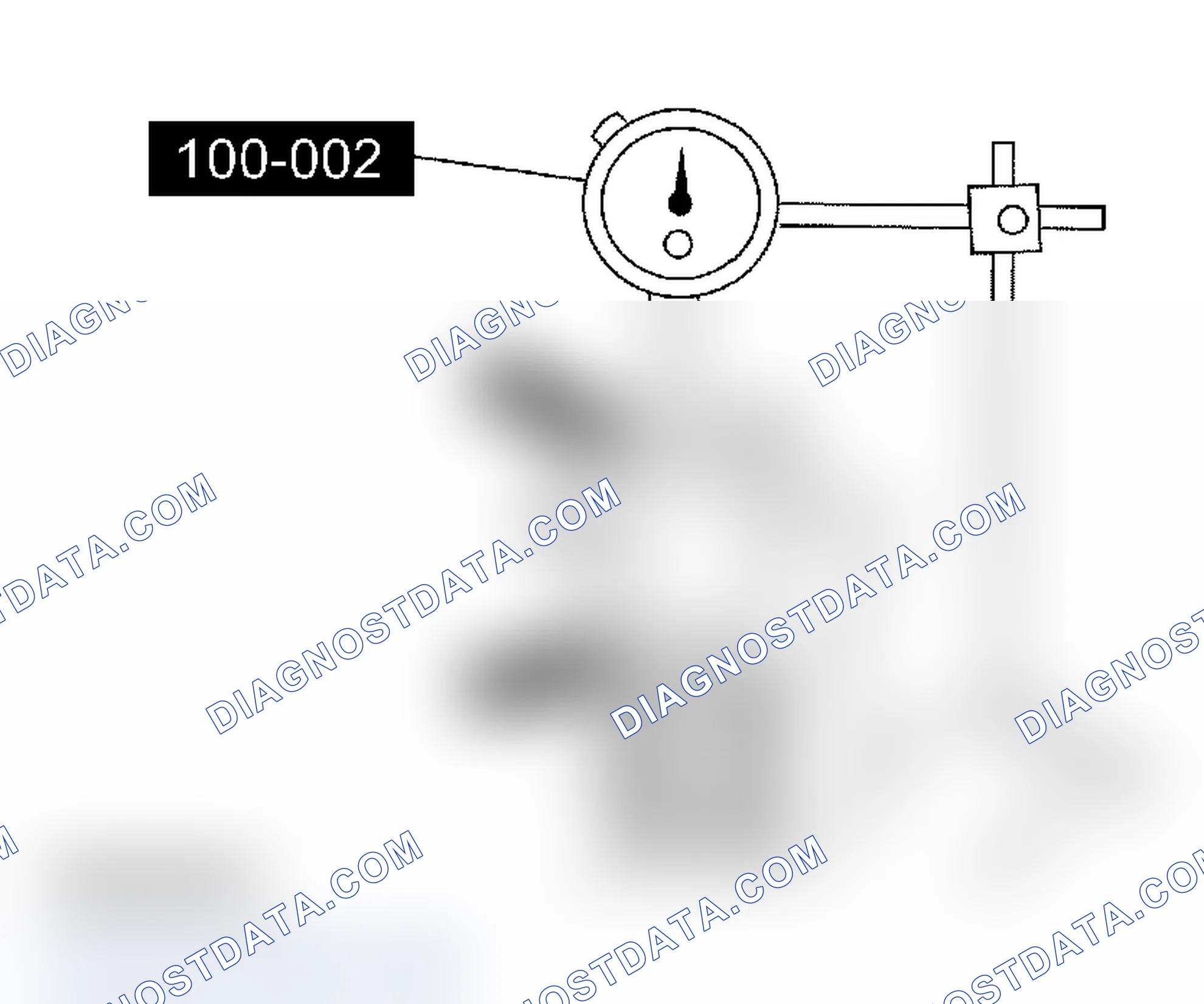 Scheme 284: Valve Train Analysis - Engine Off, Camshaft Lobe Lift - OHC Engines