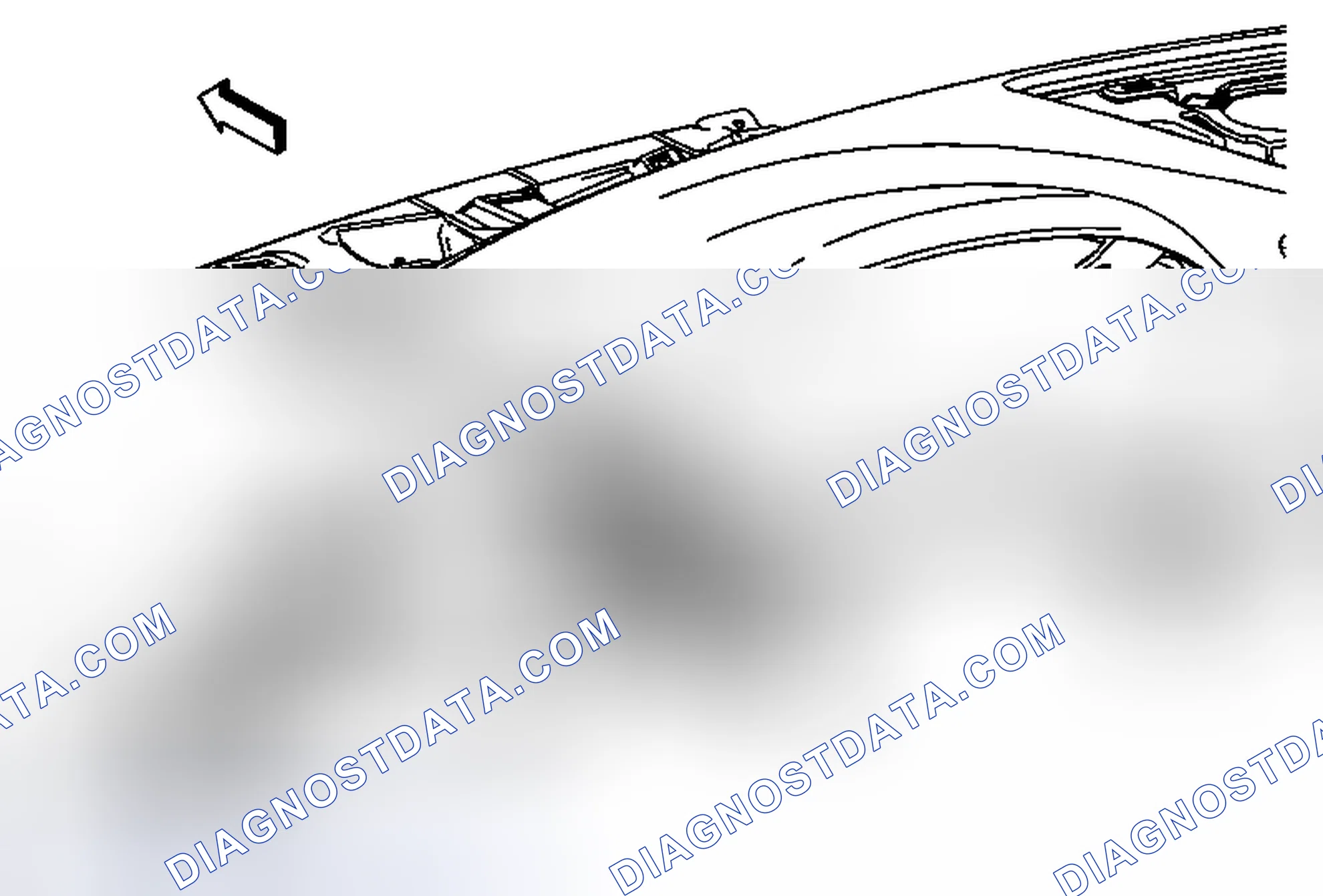 Scheme 33: Side Window Defogger Outlet Grille Replacement - Left Side (Traverse)