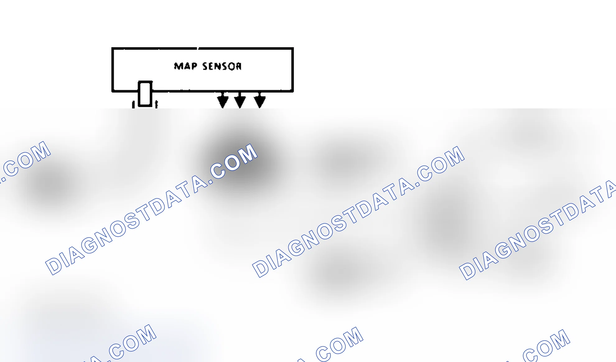 Scheme 119: Code 33 (7.4L) MAP Sensor Signal Voltage High