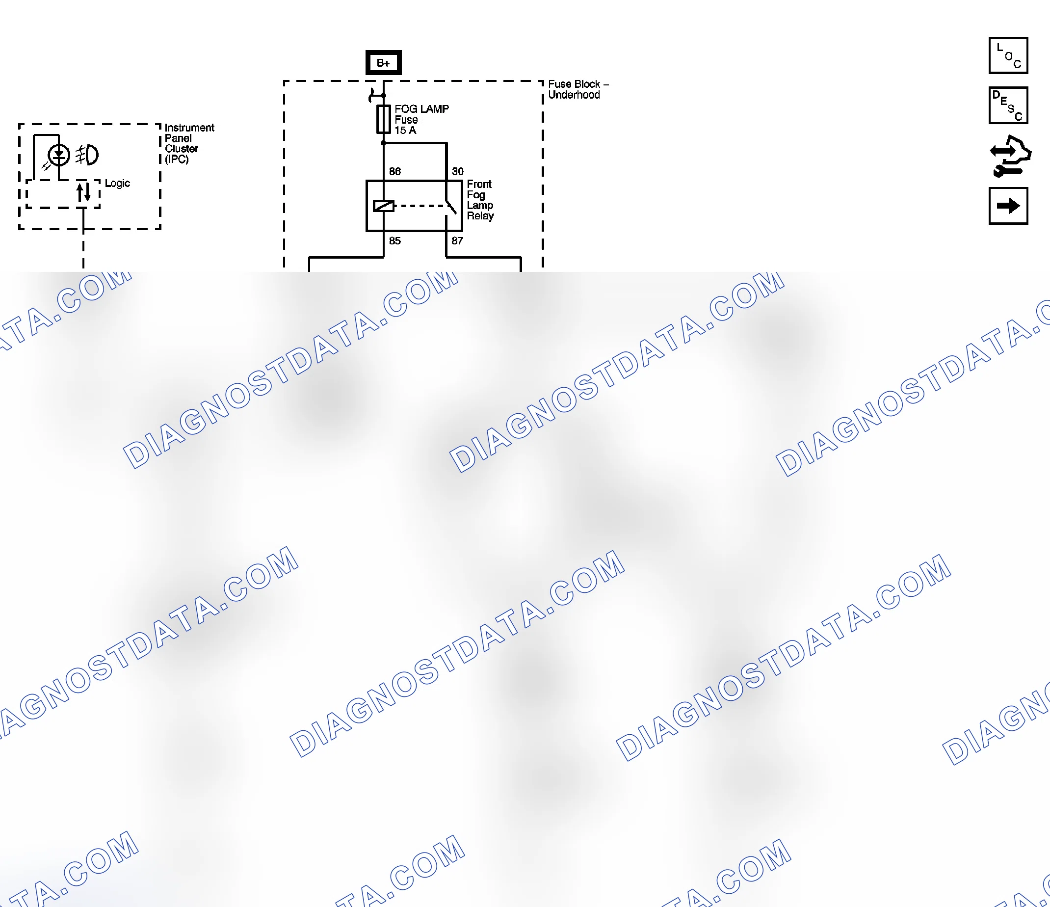Scheme 6: Fog Lights Schematics